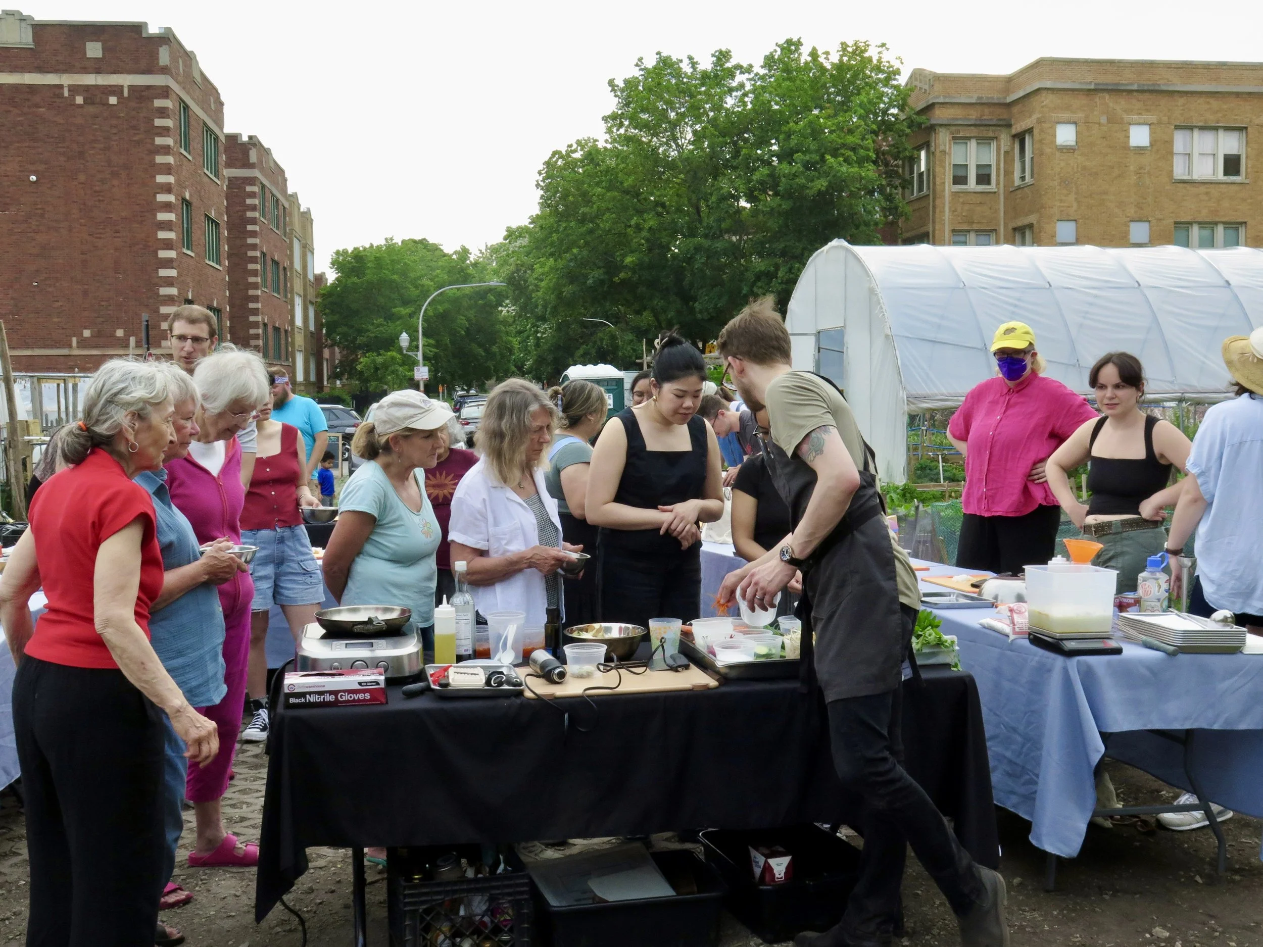 June 2025 Cooking Class with Chef Isaac Blinn