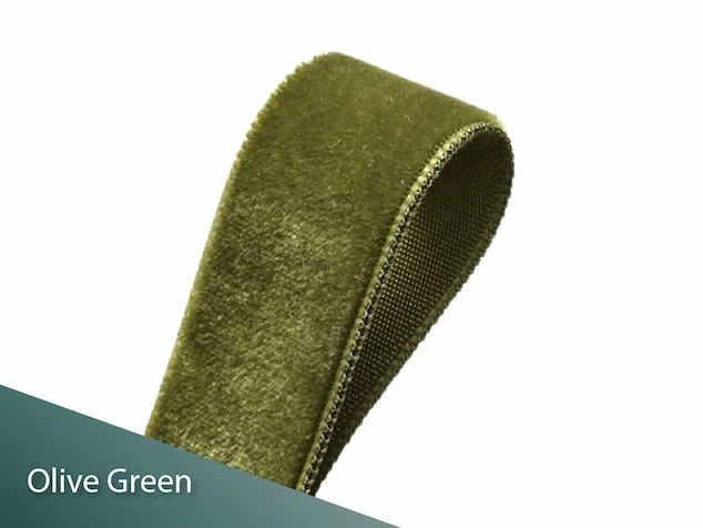 Velvet Ribbon - 16mm - Per metre - 6 colours