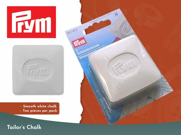 Prym Tailor's Chalk - White -  Pack of 2