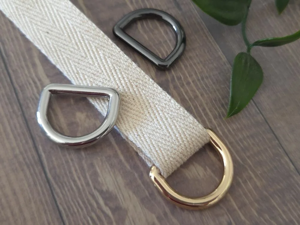 Metal D-rings - 20mm - Pack of 4