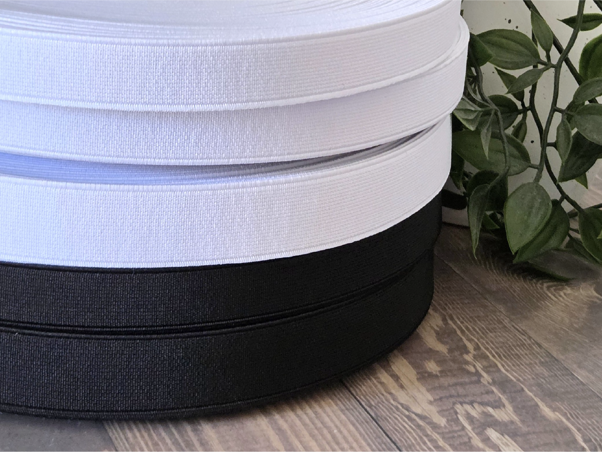 High Density Non-roll Elastic - Per metre