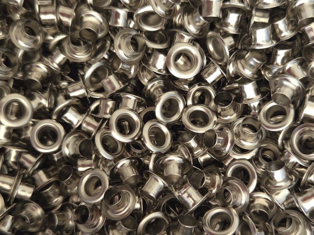 Metal Eyelets with Washer - 5mm - Pack of 36 sets