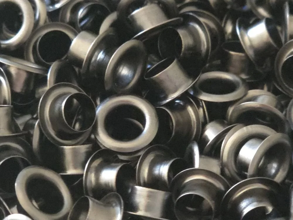 Metal Eyelets with Washer - 6mm - Pack of 36 sets