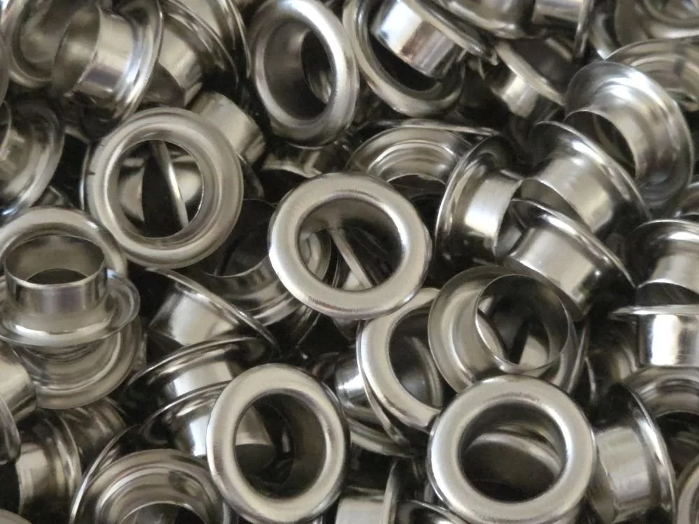 Metal Eyelets with Washer - 8mm - Pack of 36 sets