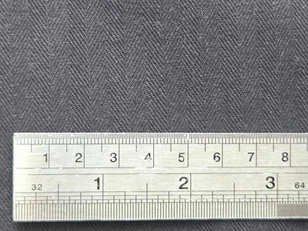 Cotton coutil corset making fabric herringbone weave cotton
