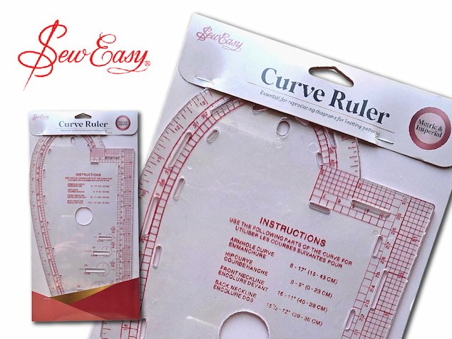 SewEasy - Curve Ruler - Metric/Imperial - 30cm