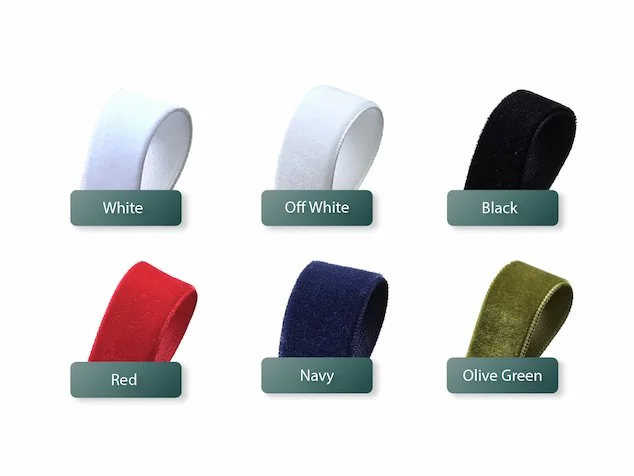 16mm nylon velvet ribbon