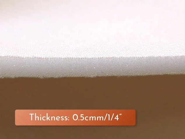 Bra foam sheet beige nude medium density double laminated