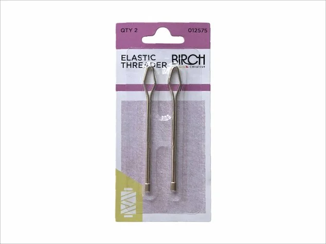 Birch elastic threader bodkin 2 pack