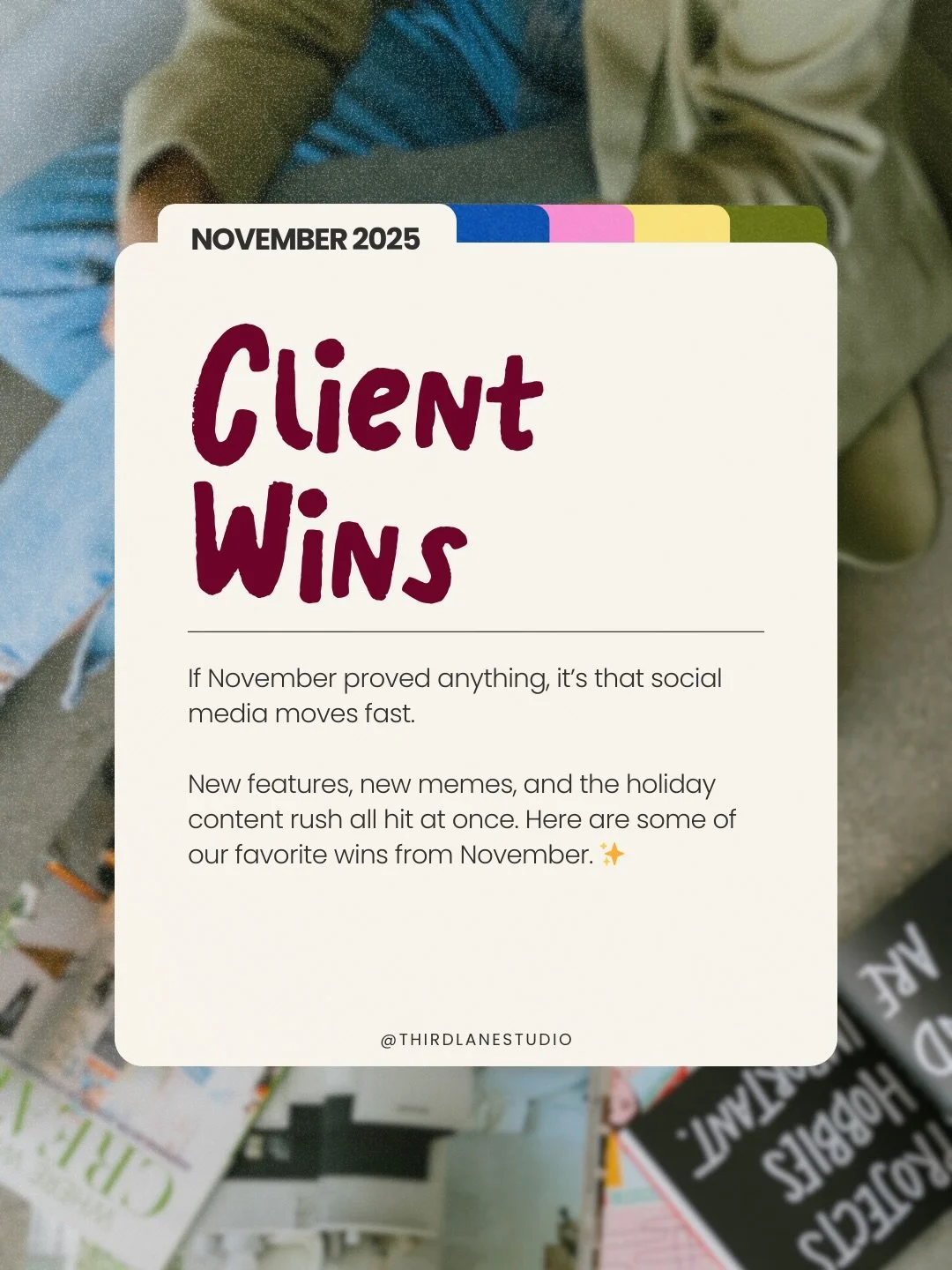 A lot goes on behind the scroll: planning, strategizing, filming, designing, editing, adjusting, posting, analyzing... and repeating it.

It&rsquo;s a process, but it works. Here&rsquo;s to another month of showing up and seeing results 🙌

Intereste