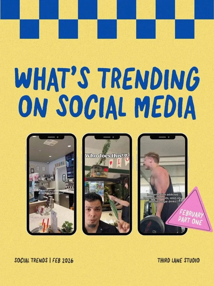 Four trends worth filming this week. Each slide breaks down what the trend is, how to film it, and actual ideas you can use for your business or restaurant. 

Save this for your next content day or if you need help filming ideas like these, send us a