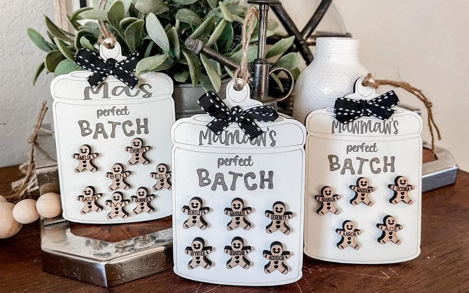 Perfect batch ornament