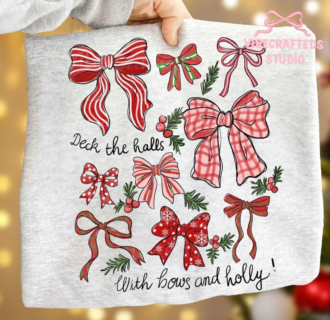 Deck the Halls Bow