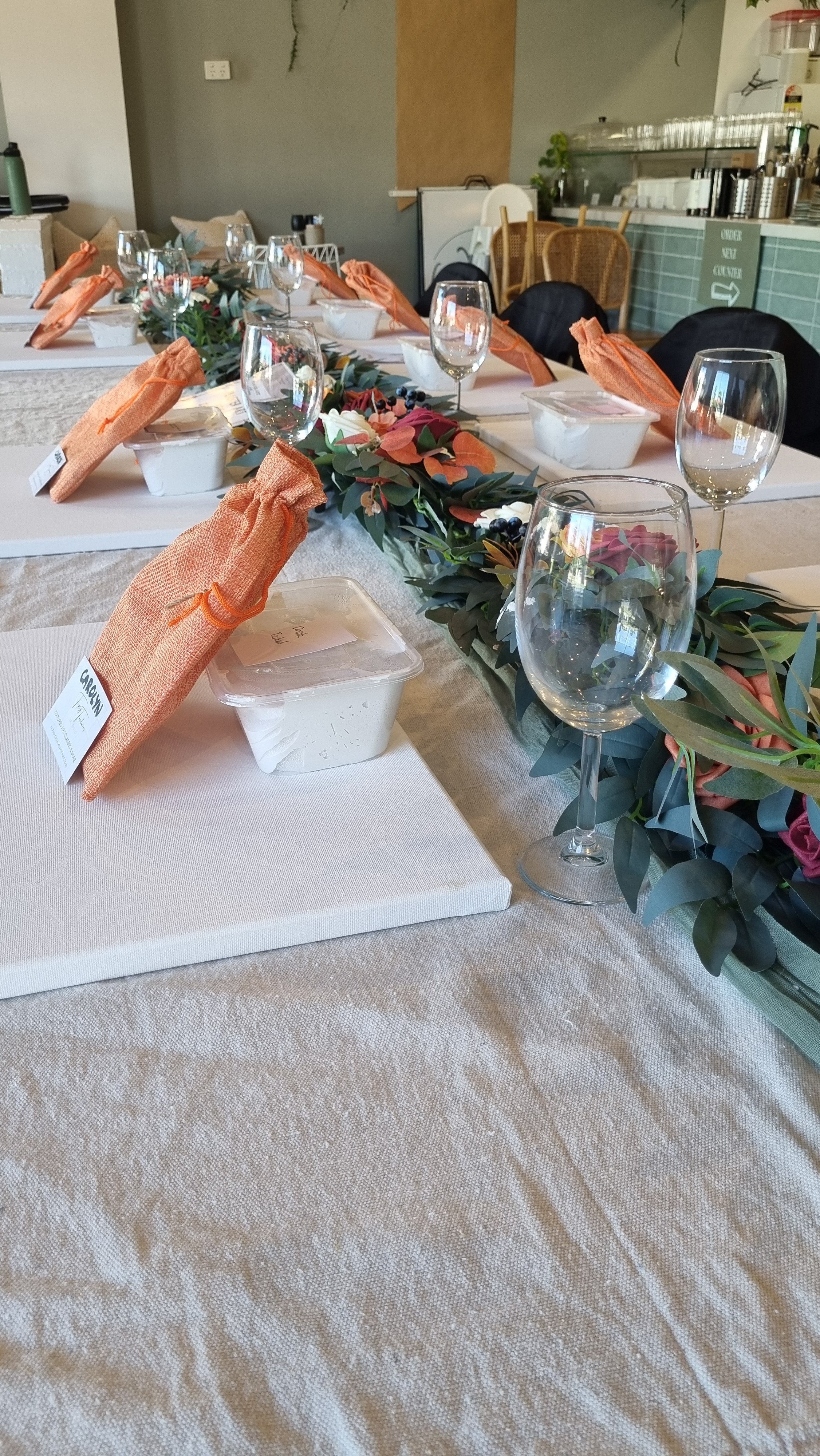 Workshop at Willow cafe