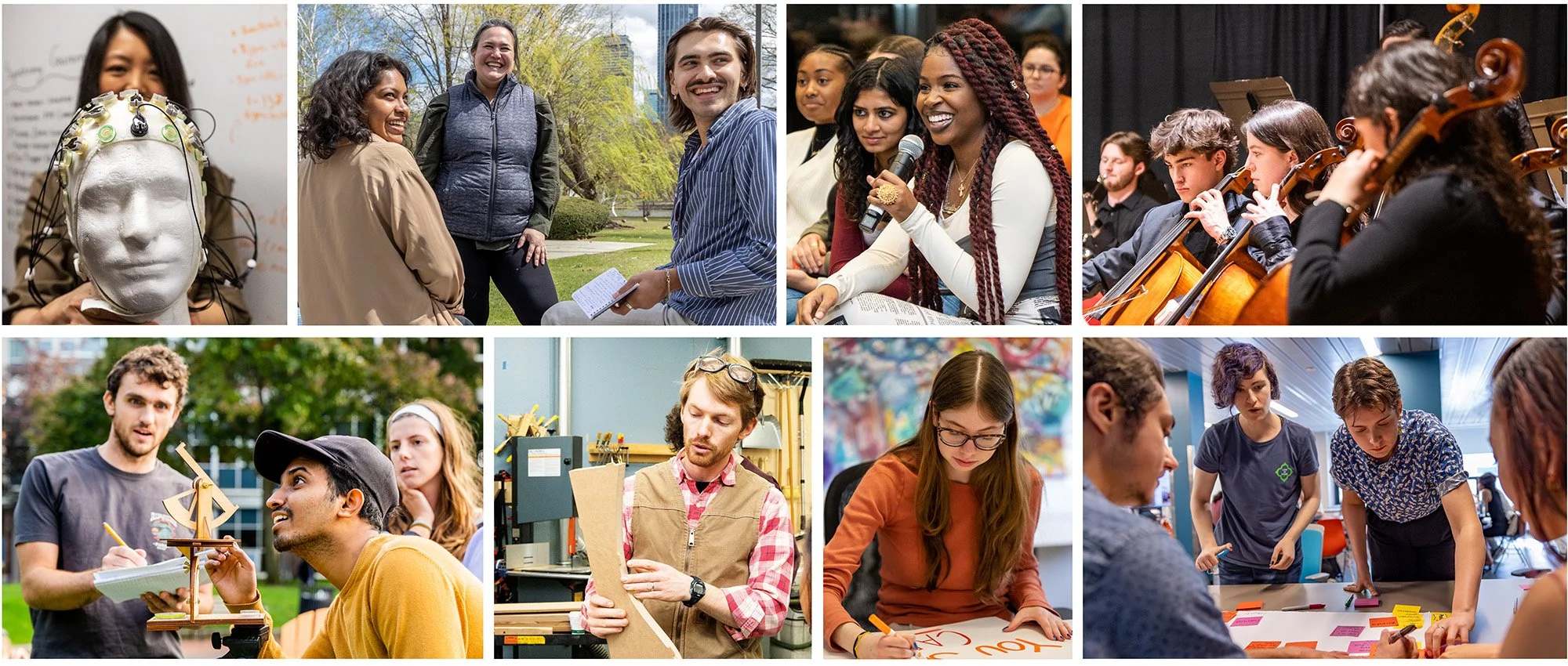 AFTER: photo art direction generated rich imagery depicting experiential learning