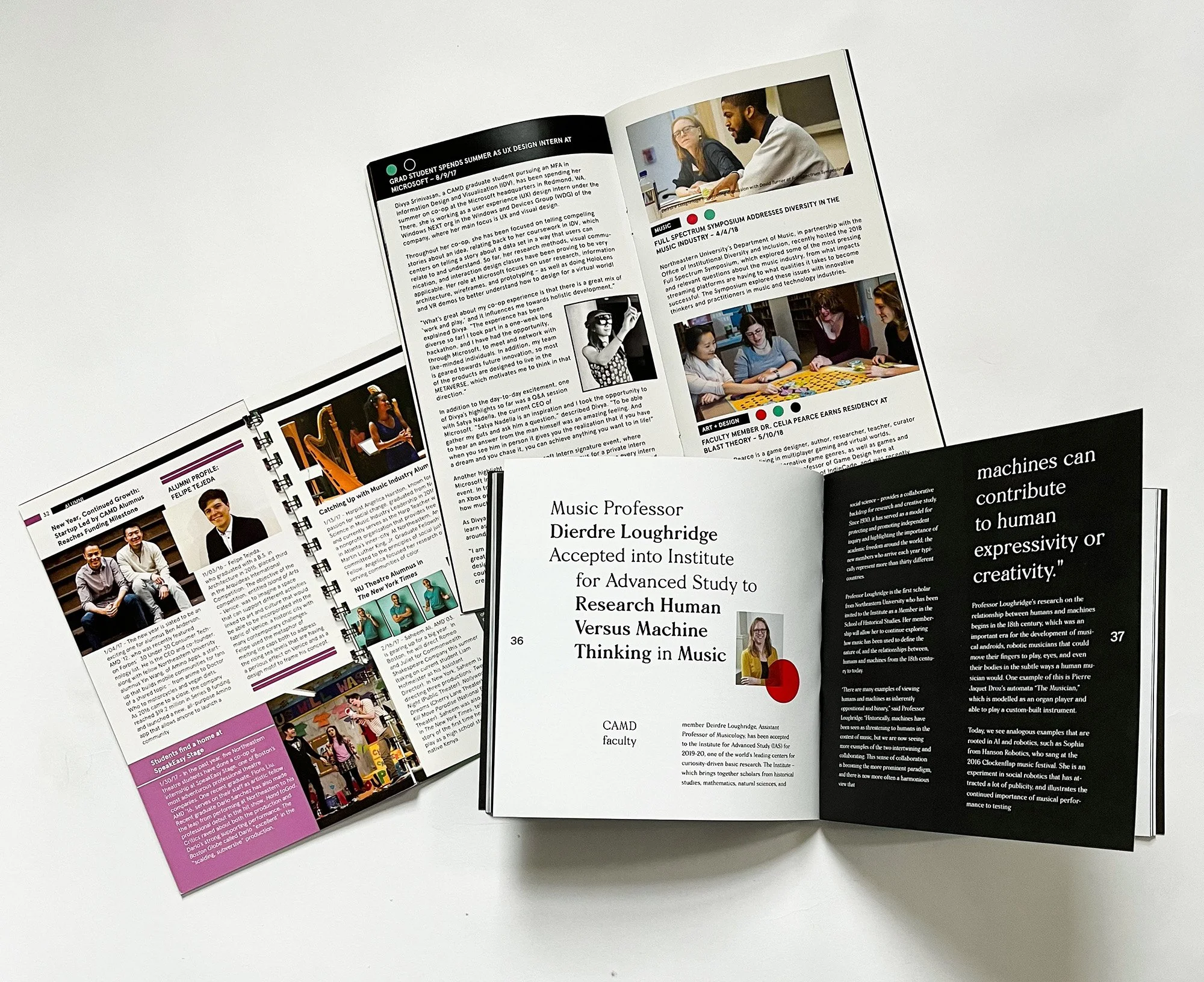 BEFORE: Year in Review interior pages