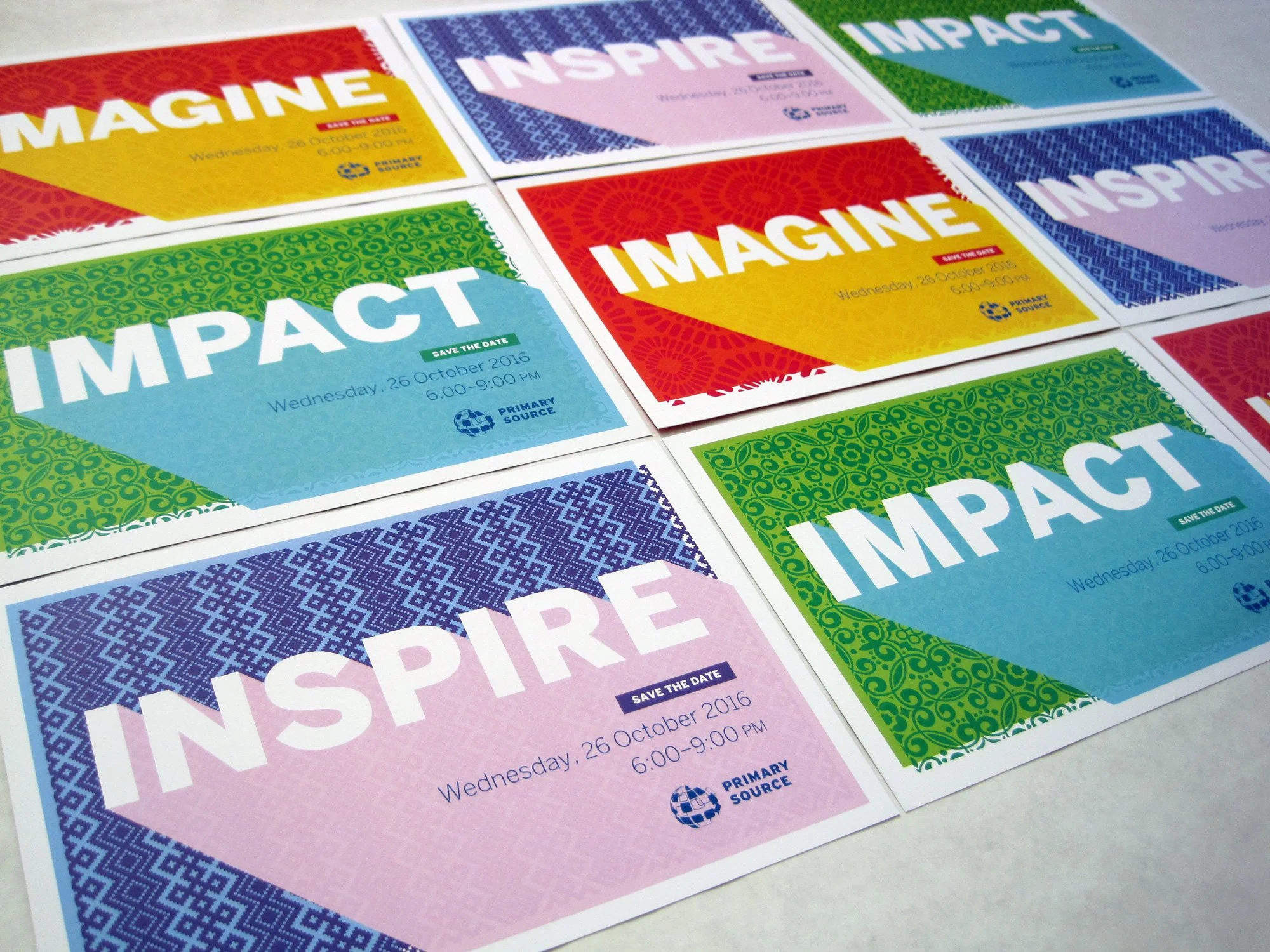 Primary Source Event Invite and Save the Dates