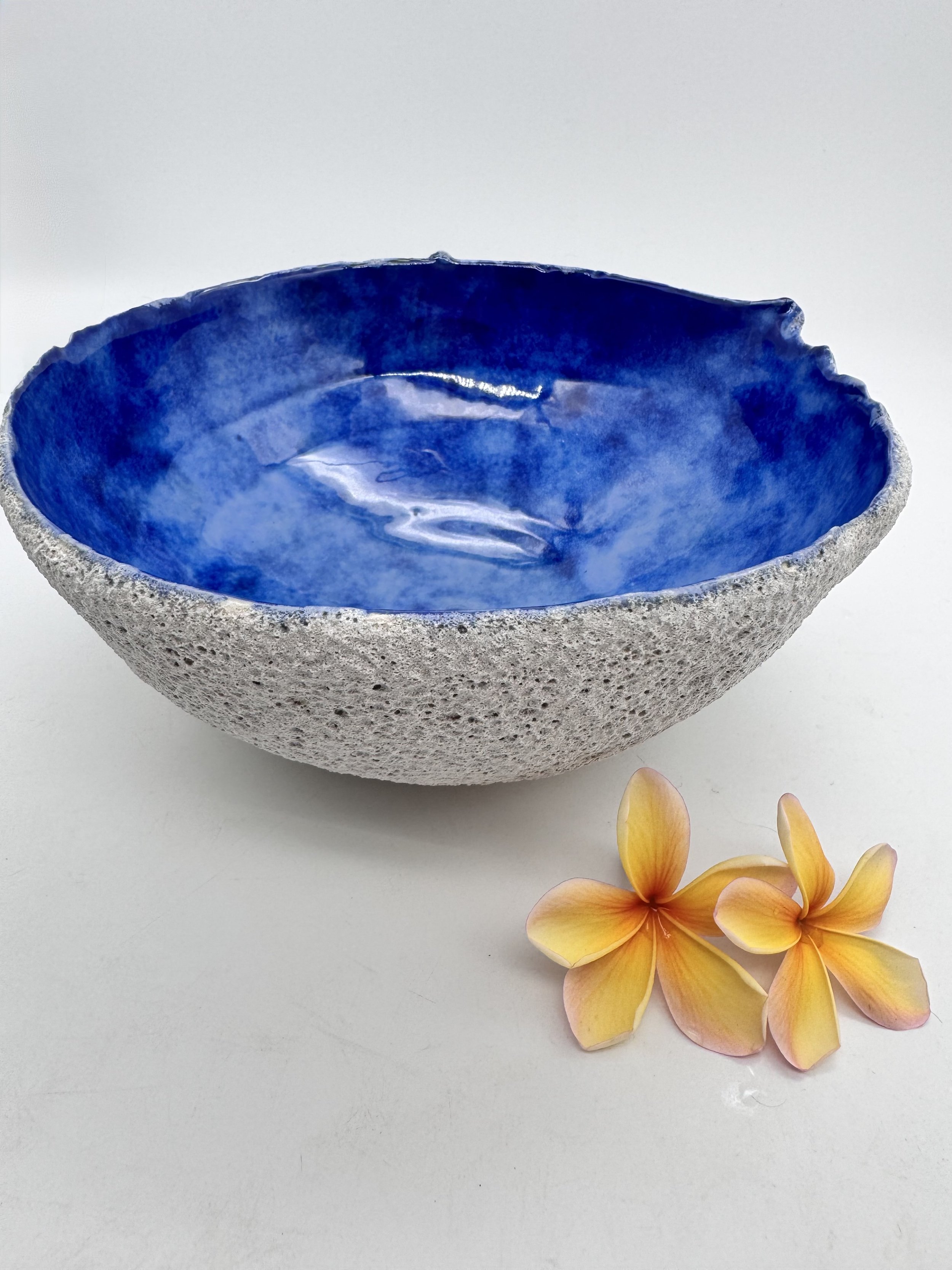 Ocean Blue bowl $100