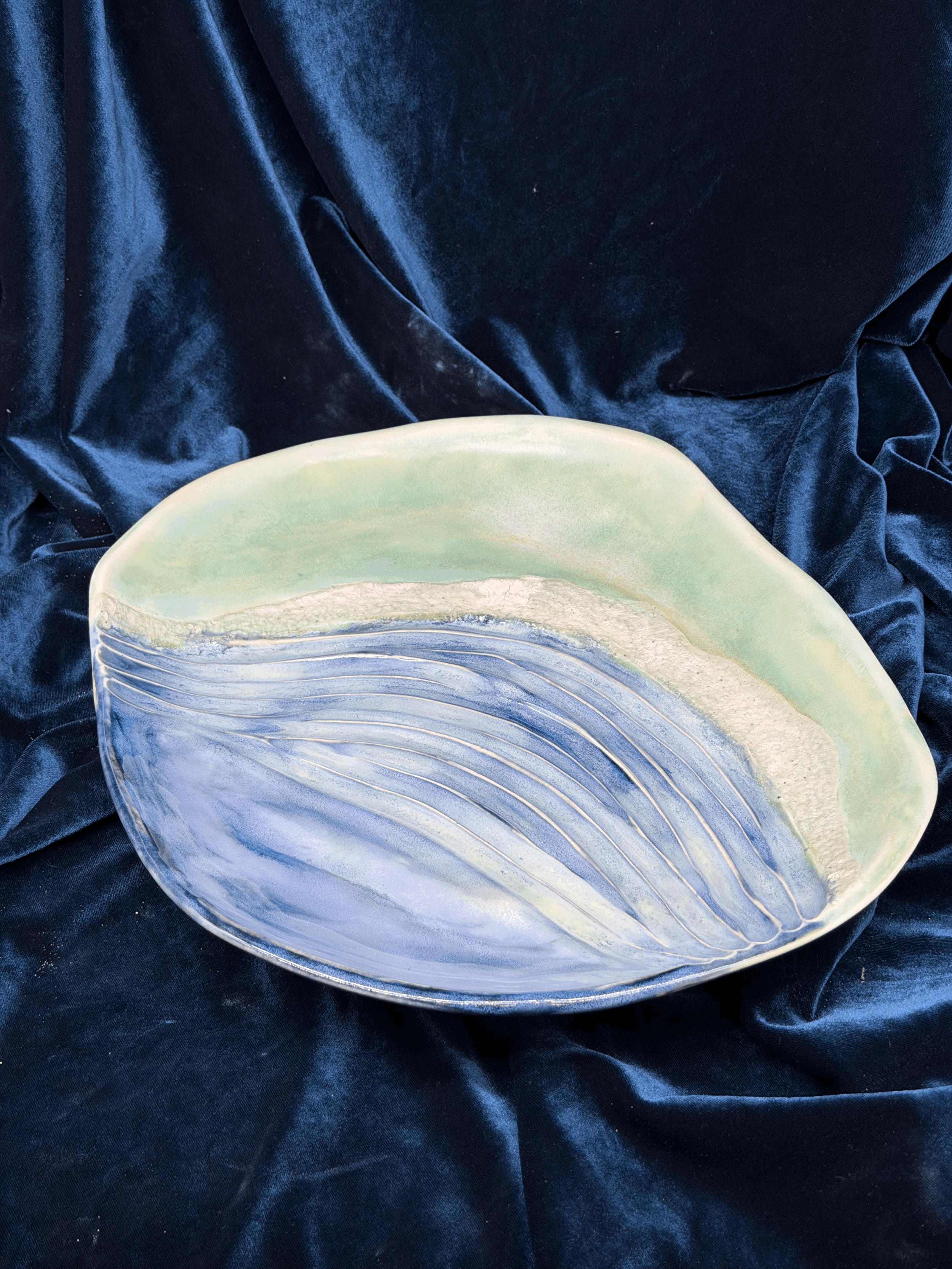 Ocean Whisper Plate