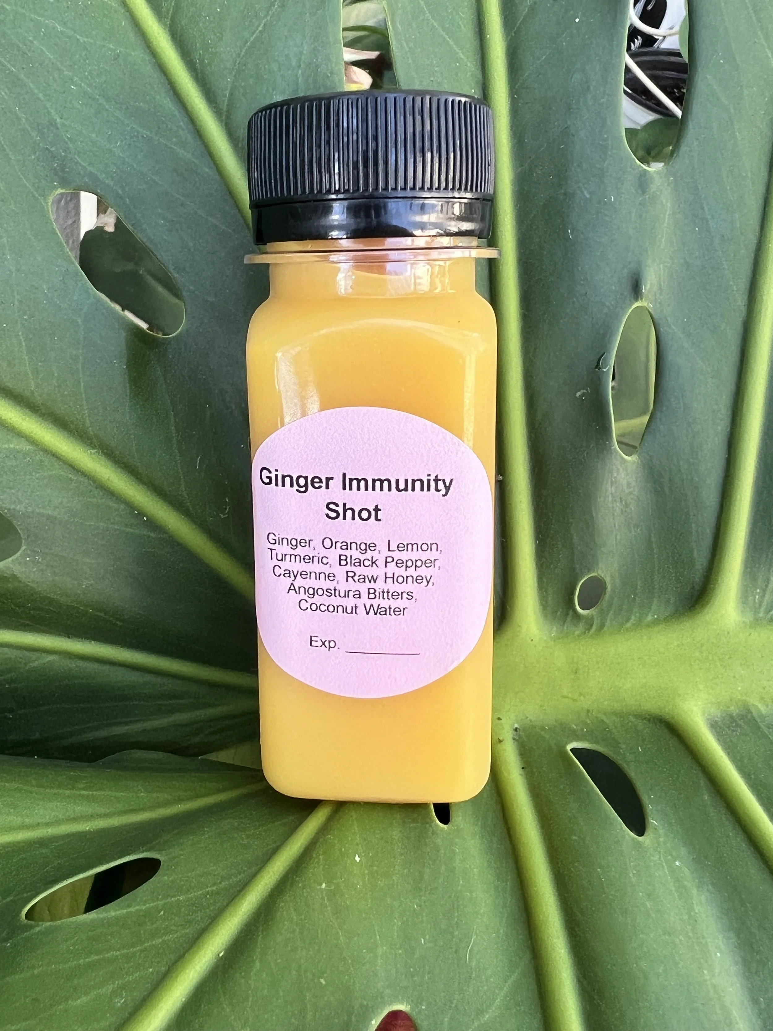 Ginger Immunity Shot