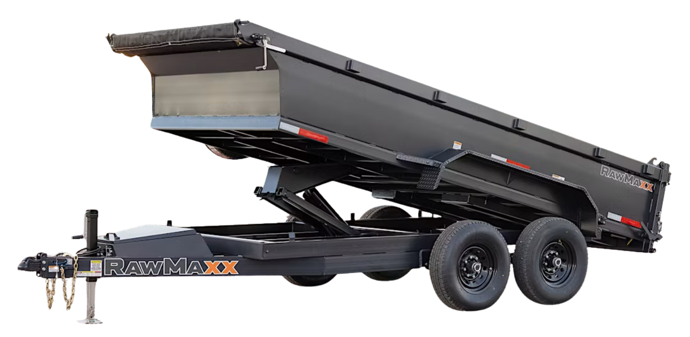 RawMaxx 14' Dump Trailer