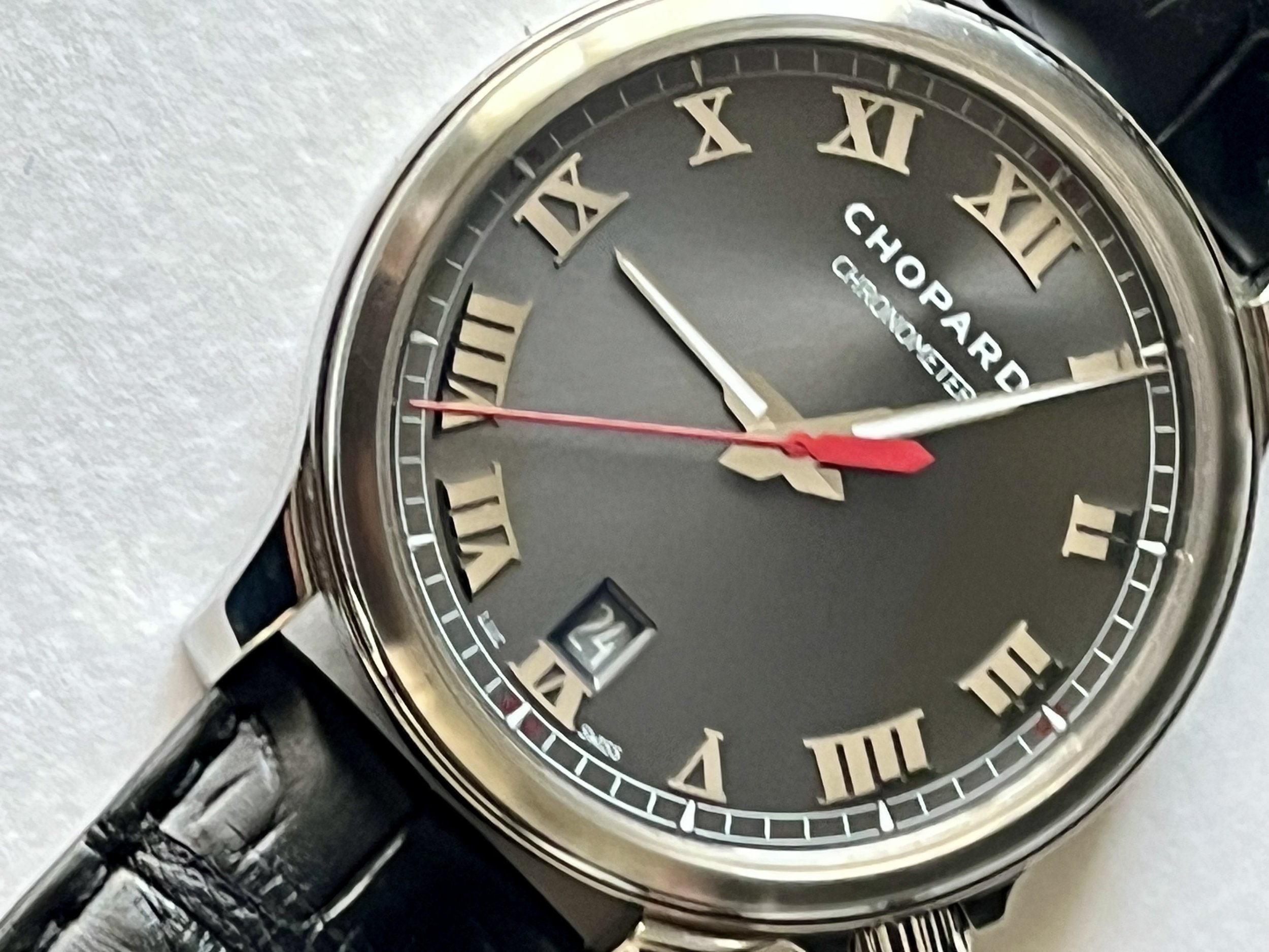 $5450  
Chopard L.U.C 1937 Limited Edition 168527-3001 - 42mm - In House - MRP - $9000+