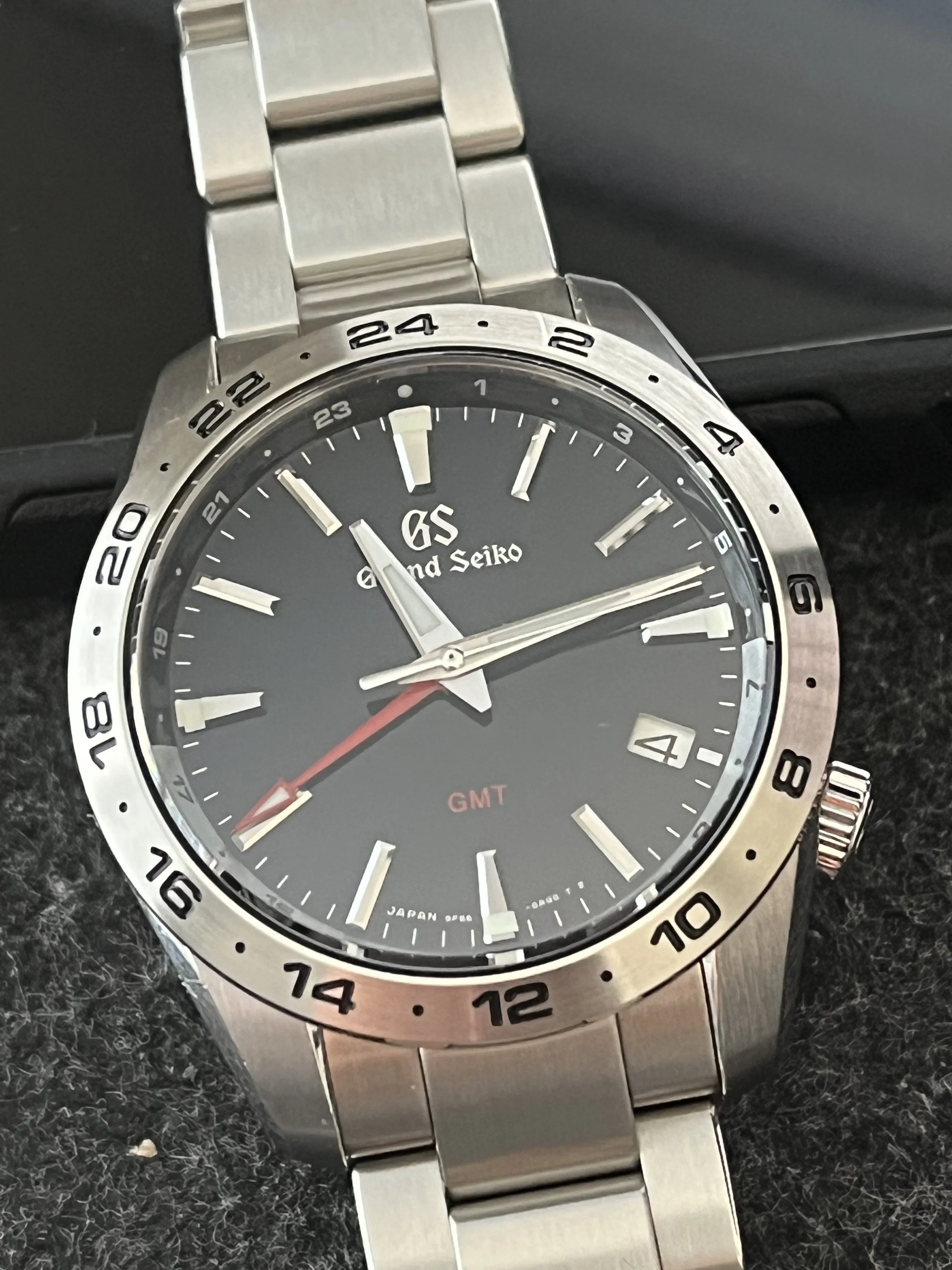 Grand Seiko SBGN029 - 39mm GMT - 9F Quartz New 02/26 $2350
