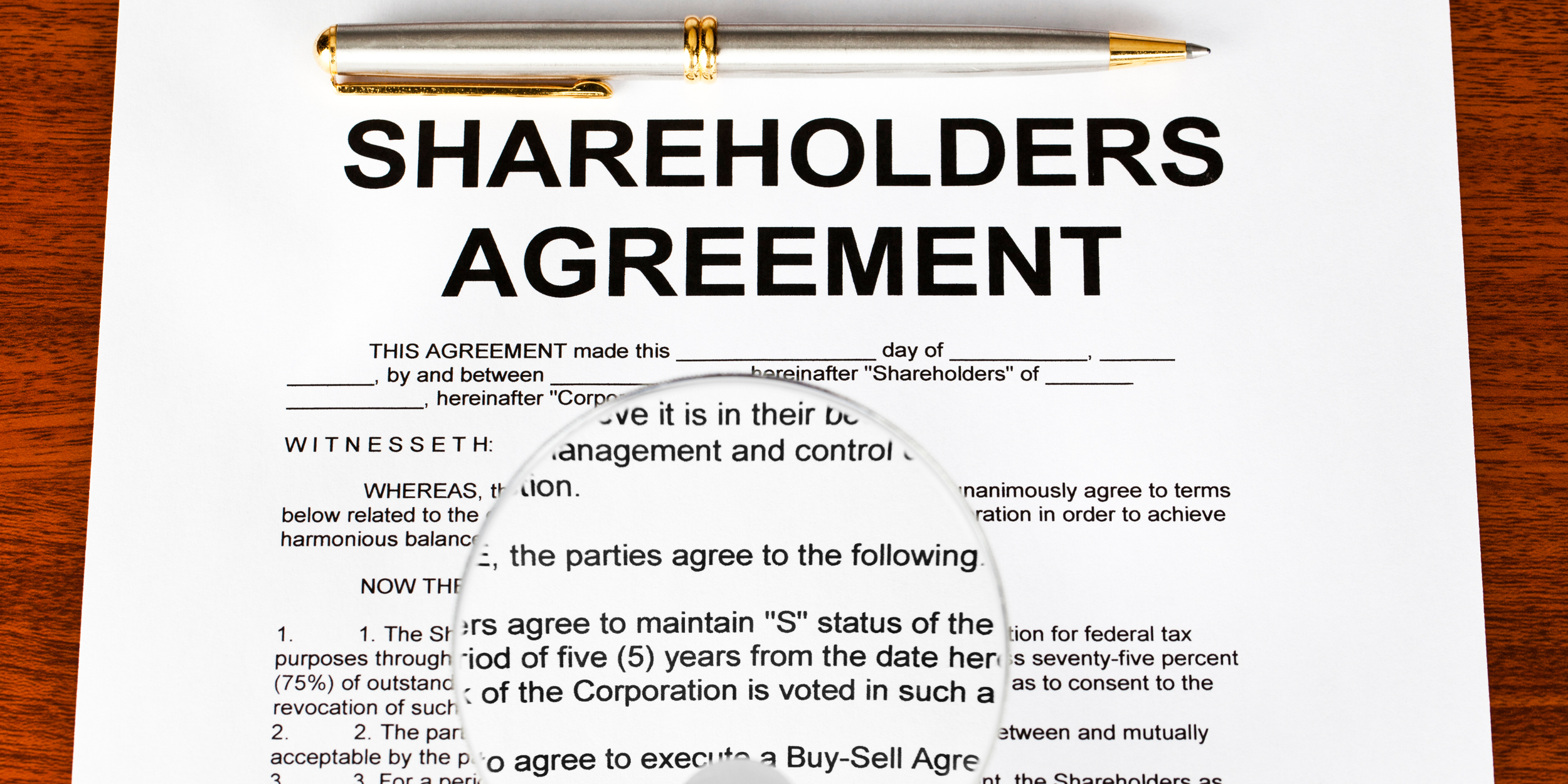 What is a shareholder’s agreement and why do you need one?