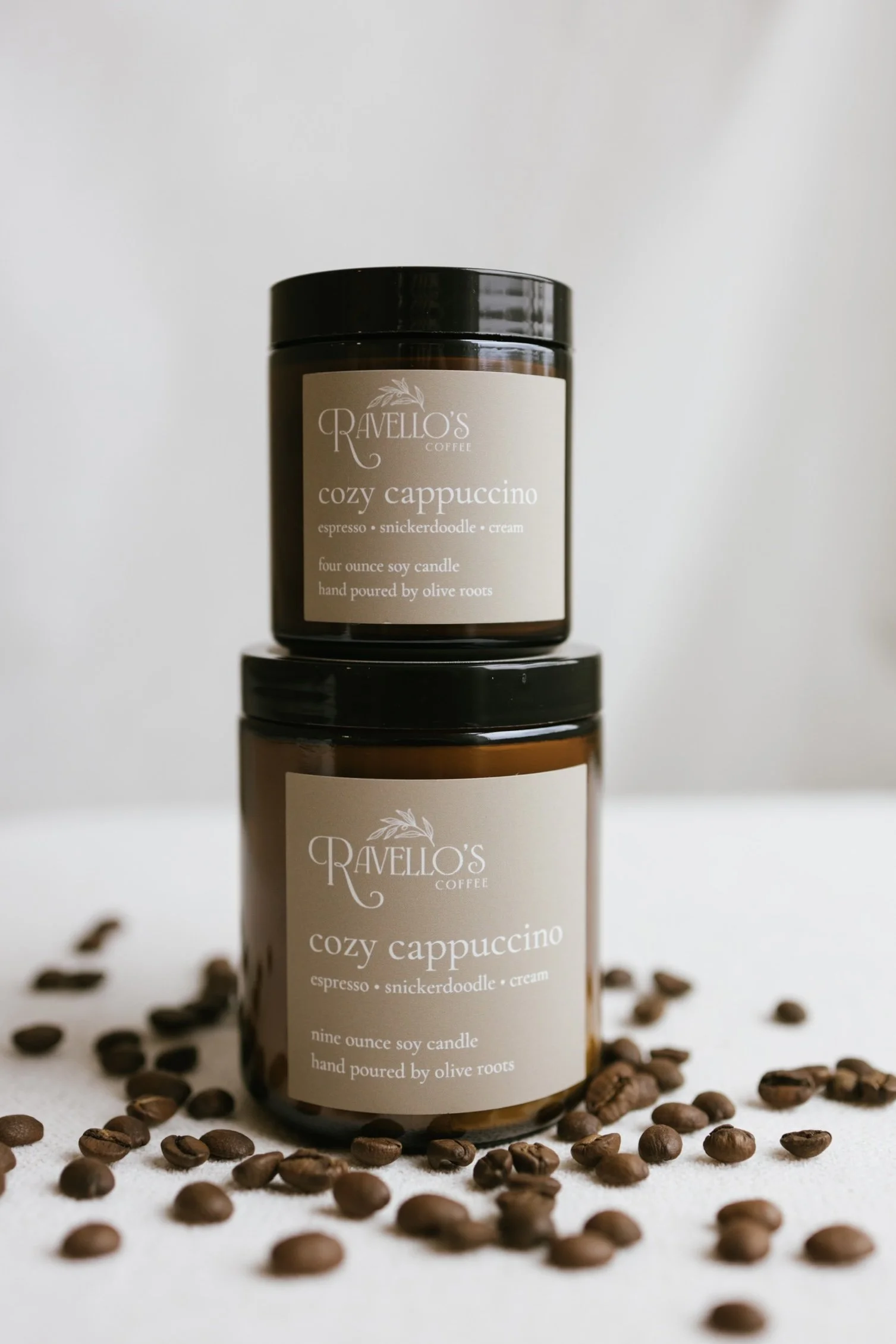 cozy cappuccino candle