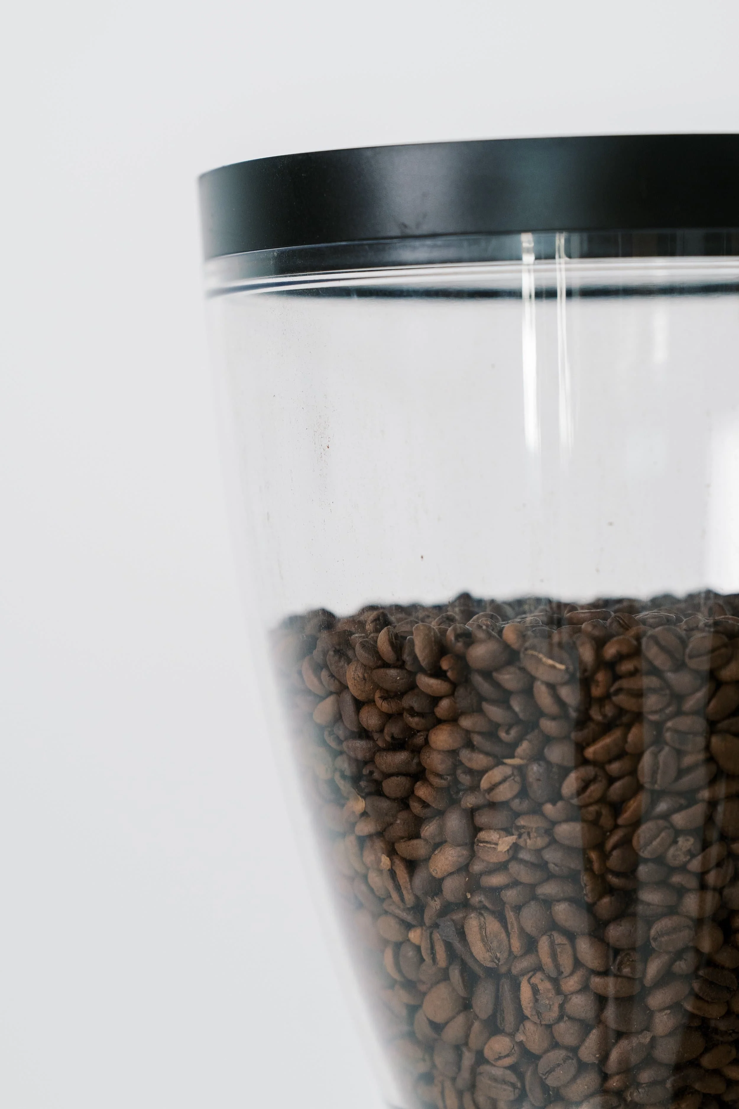 Roasted coffee beans at Ravello's Coffee
