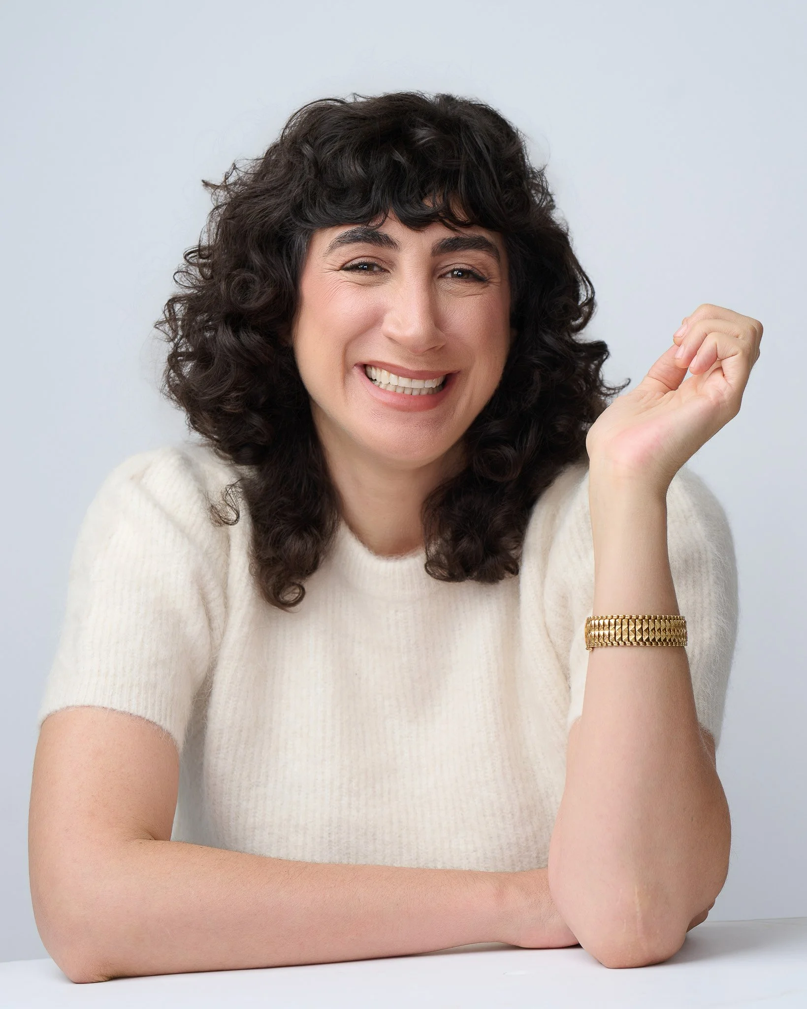 I can't say enough good things about Maria B and my headshot experience with her. From the start, I was nervous, but she immediately put me at ease and made everything comfortable. She was so kind and encouraging throughout the whole process--and she