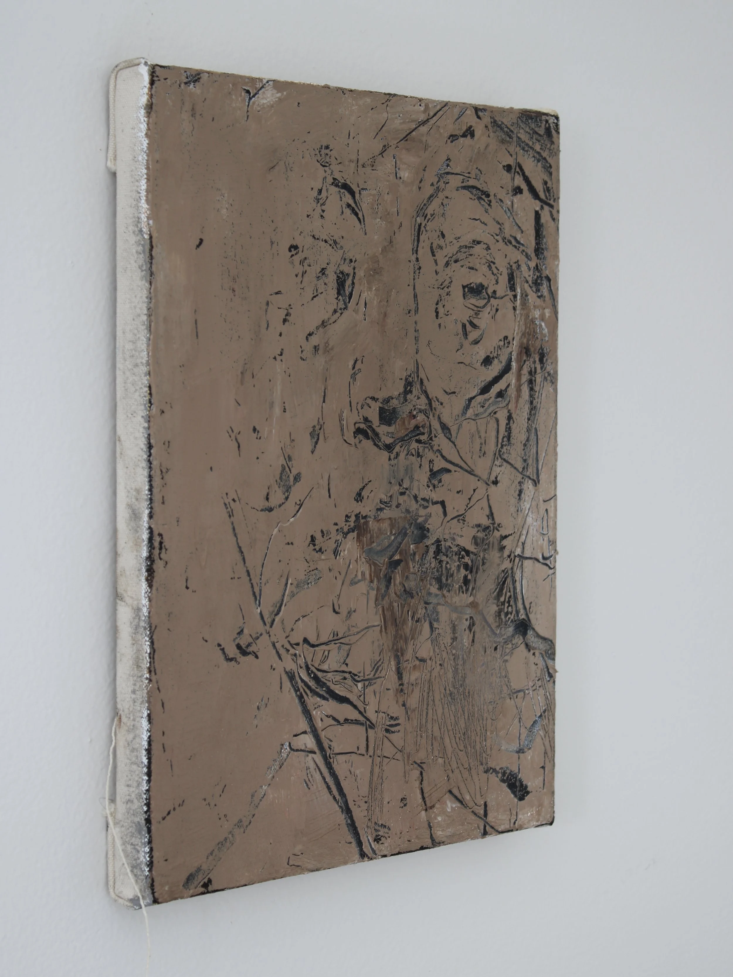 Untitled 
Oil on canvas
8" x 10"