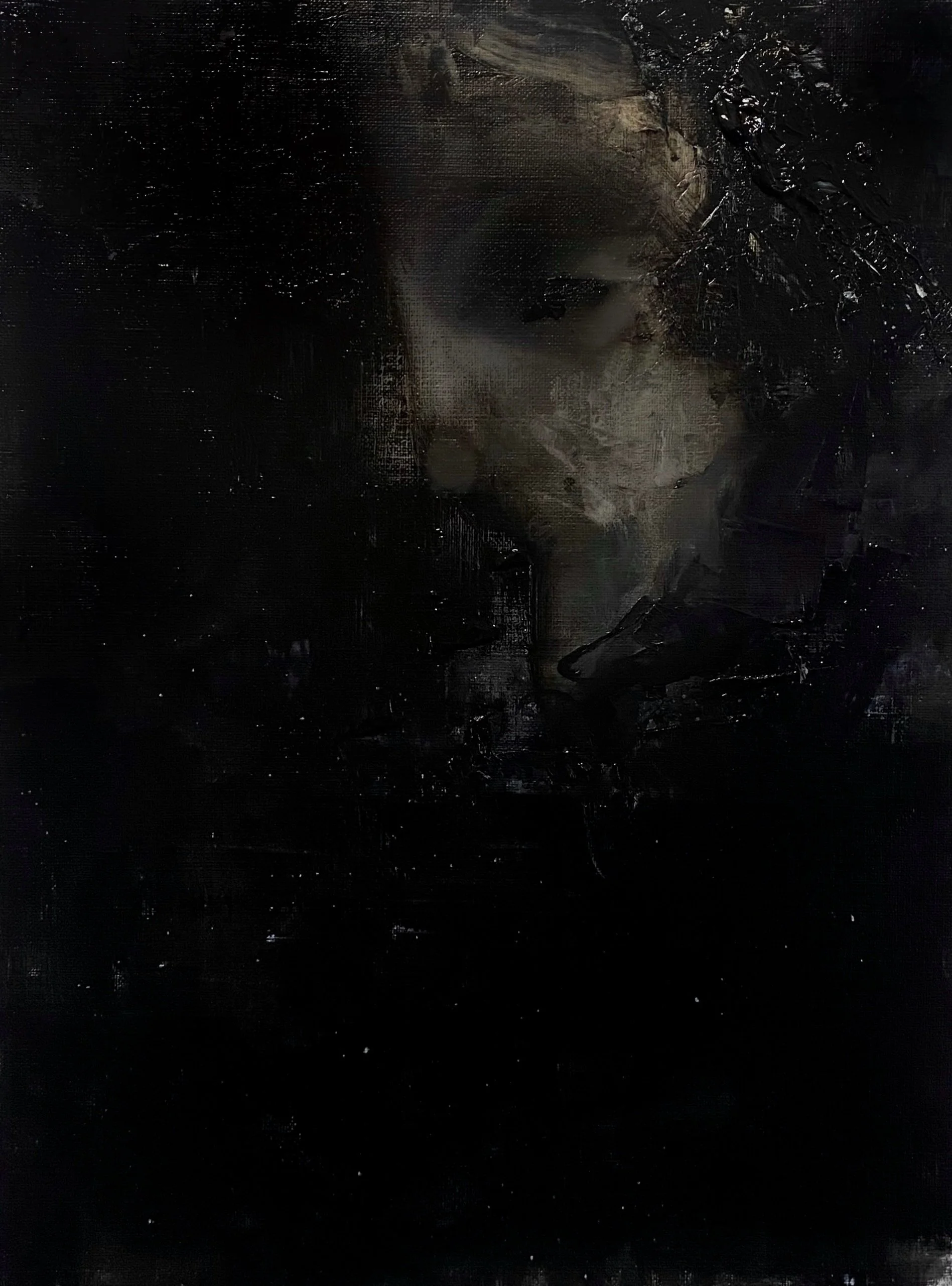 Head IV ("Annular")
Oil on paper
9" x 12"
2023