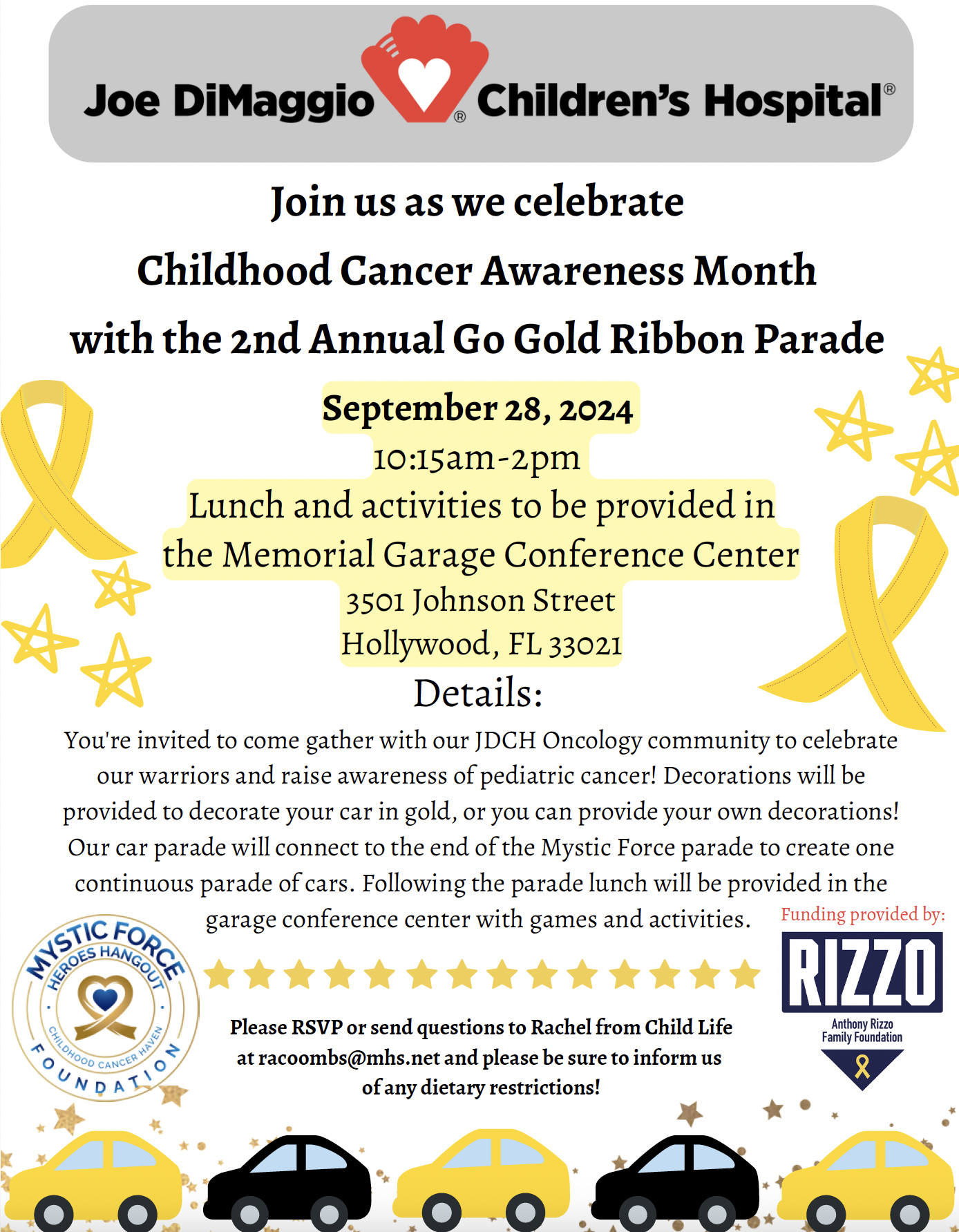 Go Gold Ribbon Parade
