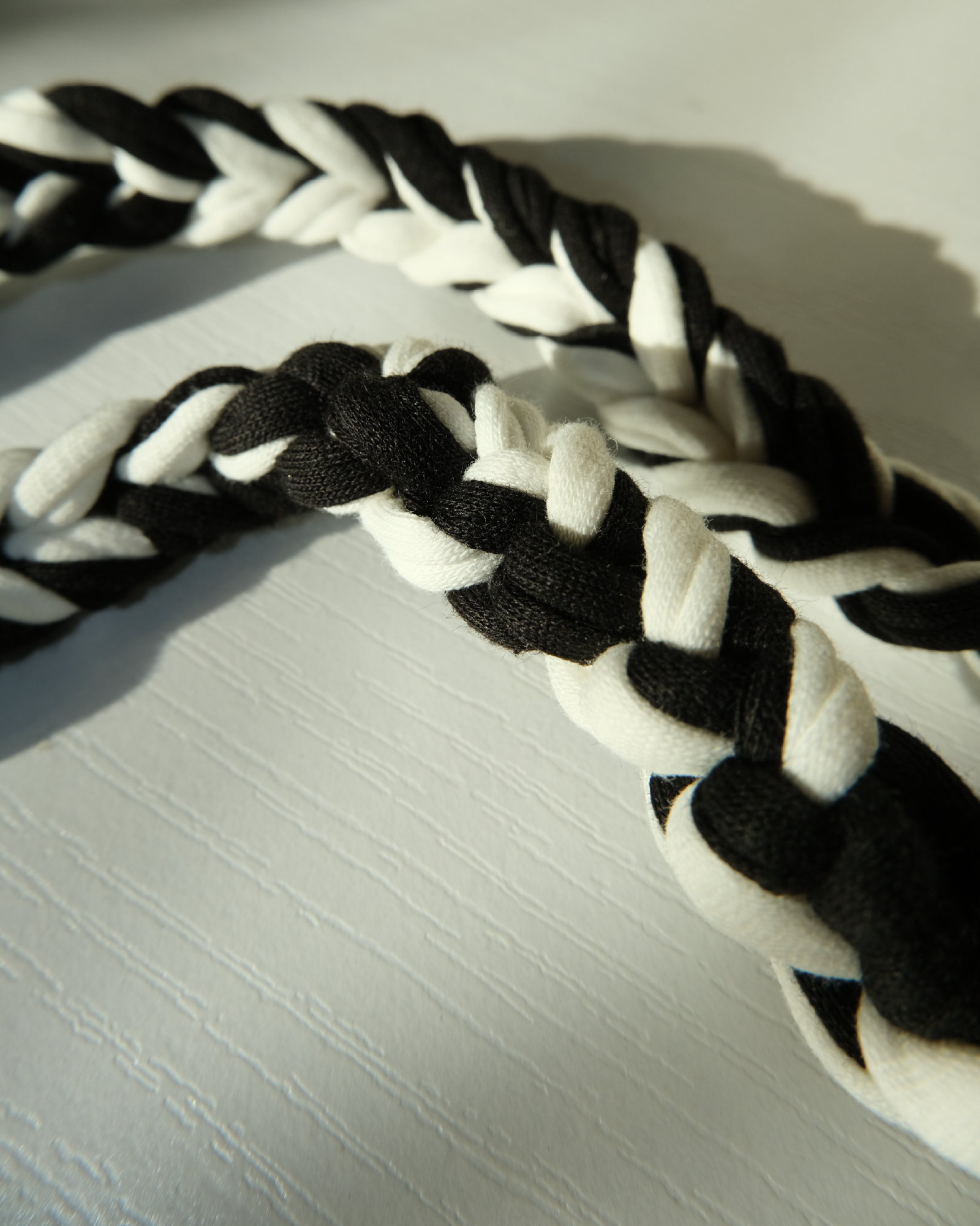 YK Lanyards - Black & White