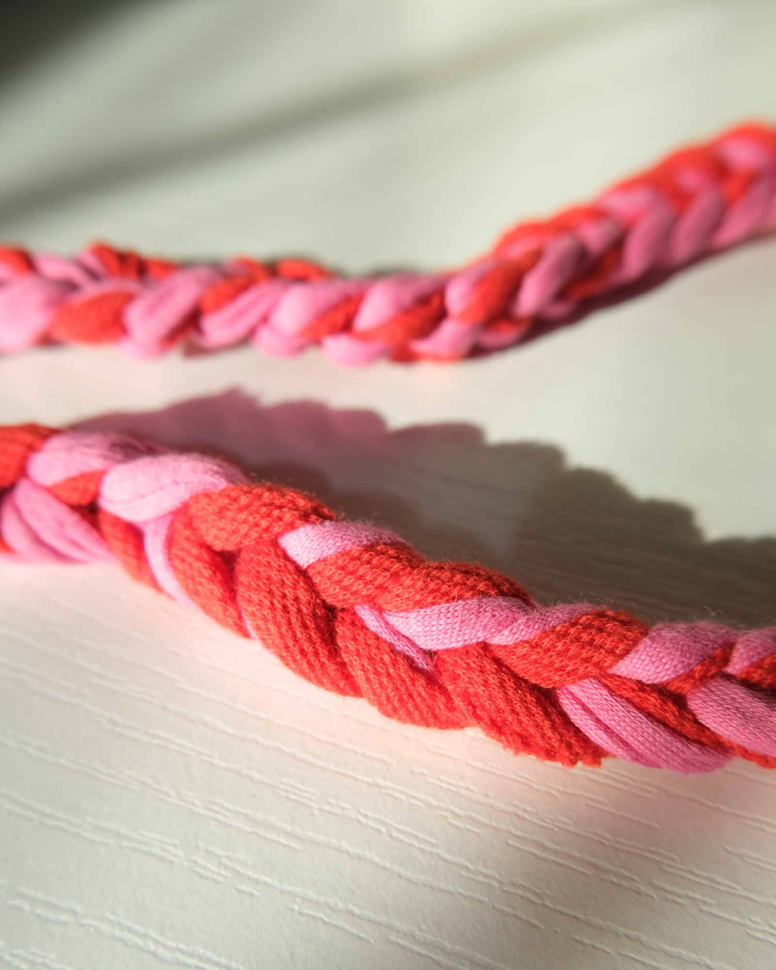 YK Lanyards - Hot Pink & Red