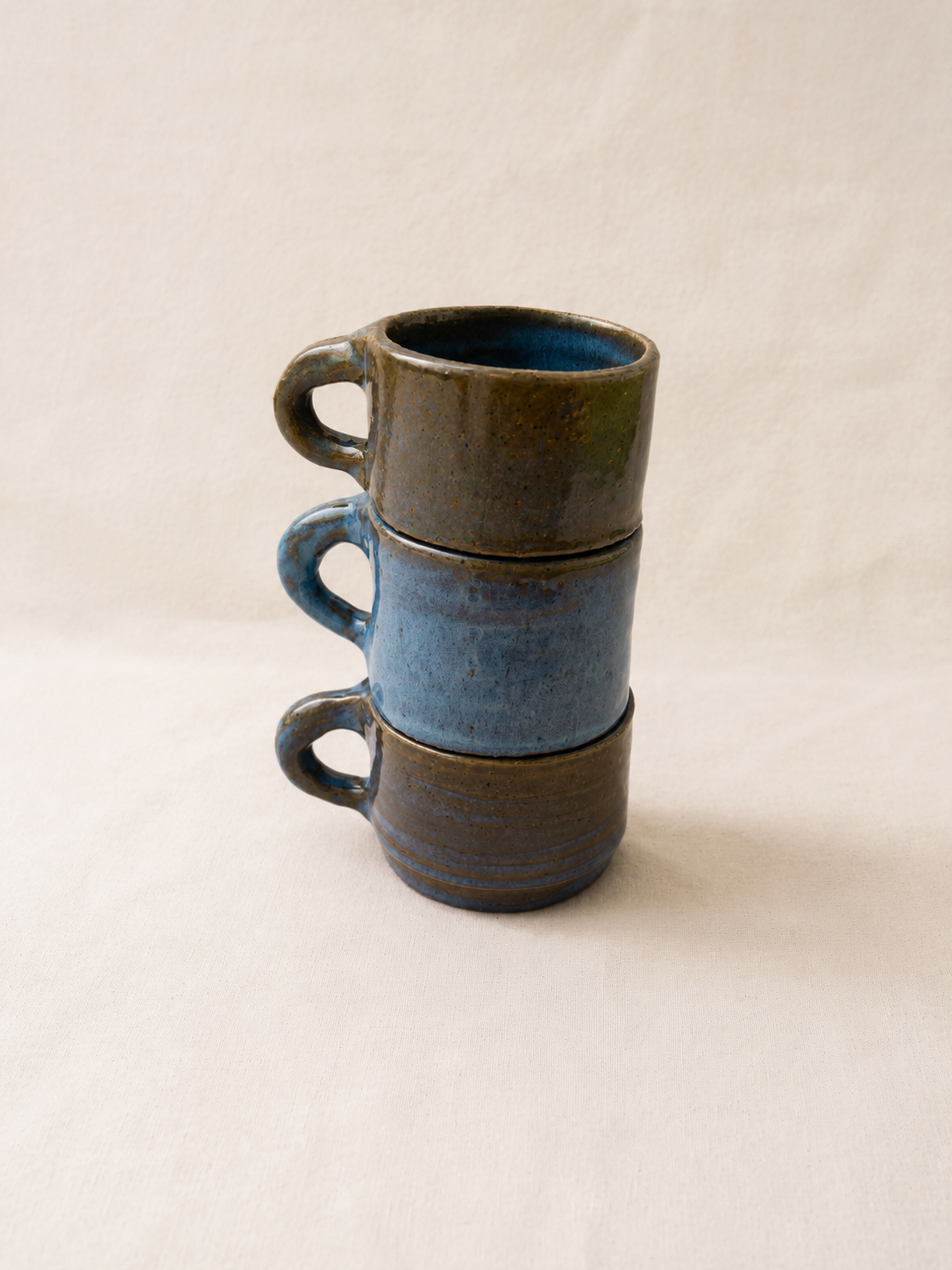Stackable Kids Mugs Set of 3