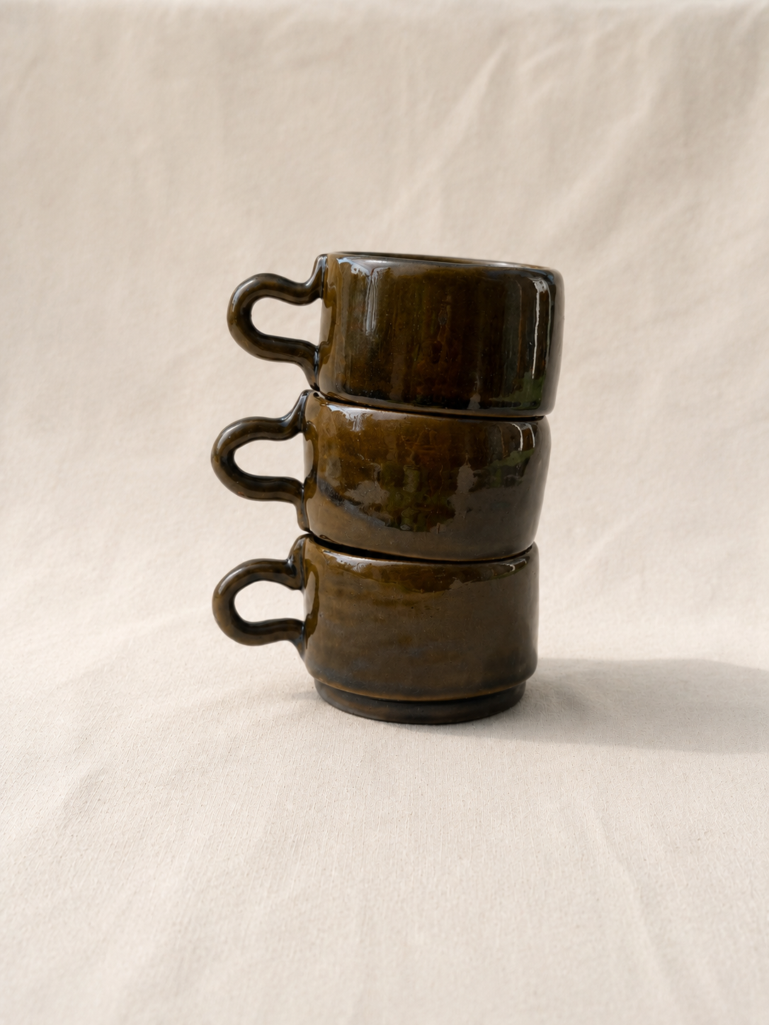 Stackable Mugs Set of 3