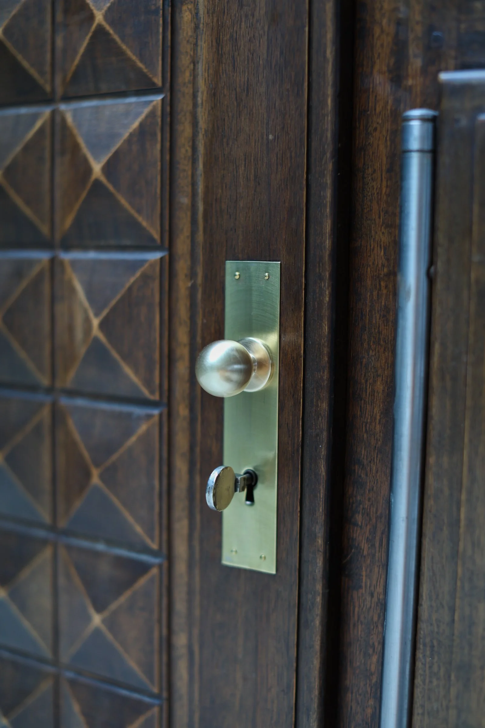 Vintage Charles Dudouyt Oak Credenza - 1950s French Mid-Century Modern Furniture in oak wood, 1950’S — France