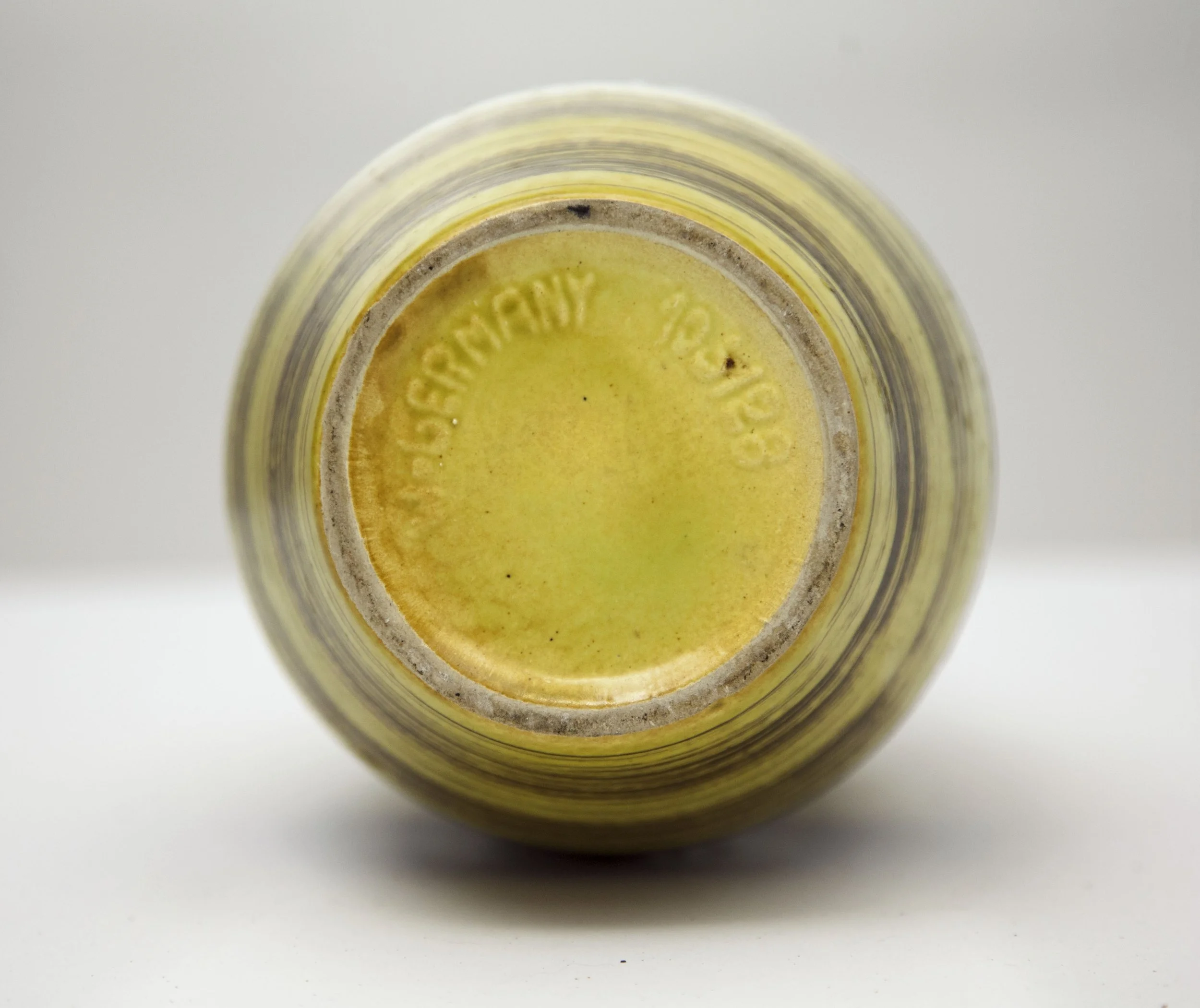 Vintage West Germany Vase in wood height: 26 cm, 1960s — Germany