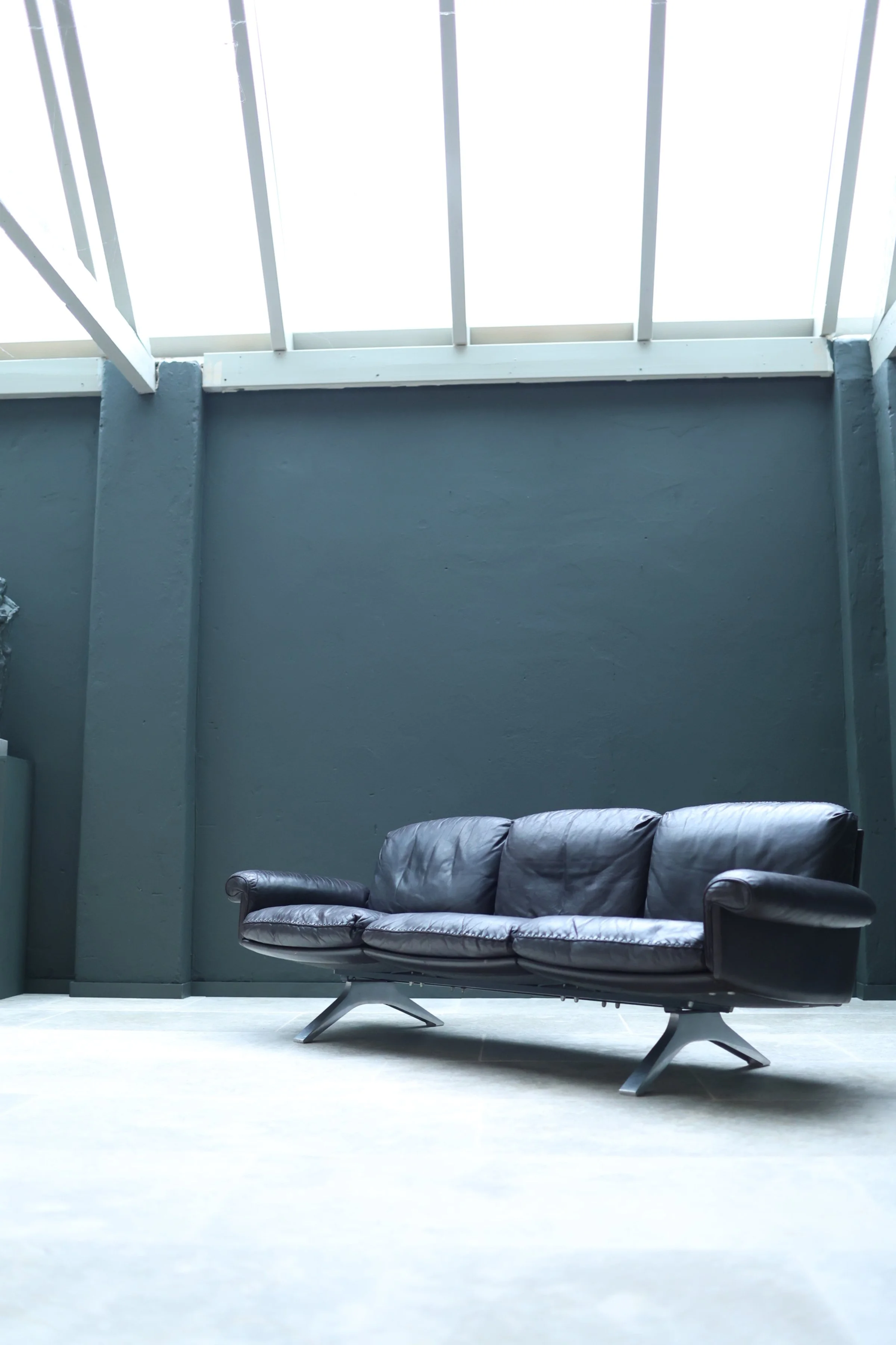 Vintage De Sede DS-31 Three-Seater Sofa in leather, 1970’S — Swiss