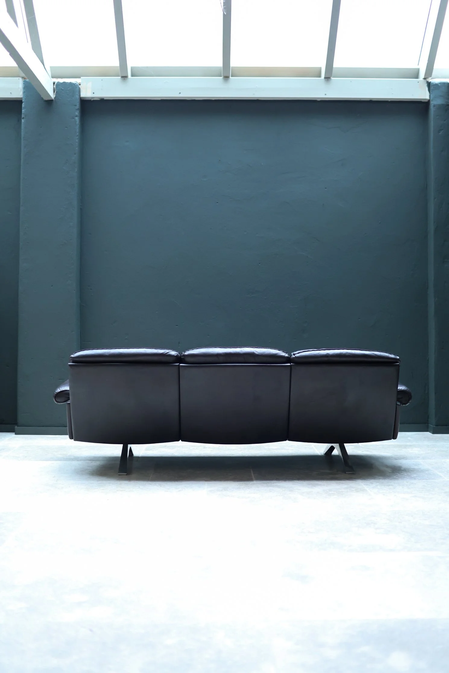 Vintage De Sede DS-31 Three-Seater Sofa in leather, 1970’S — Swiss