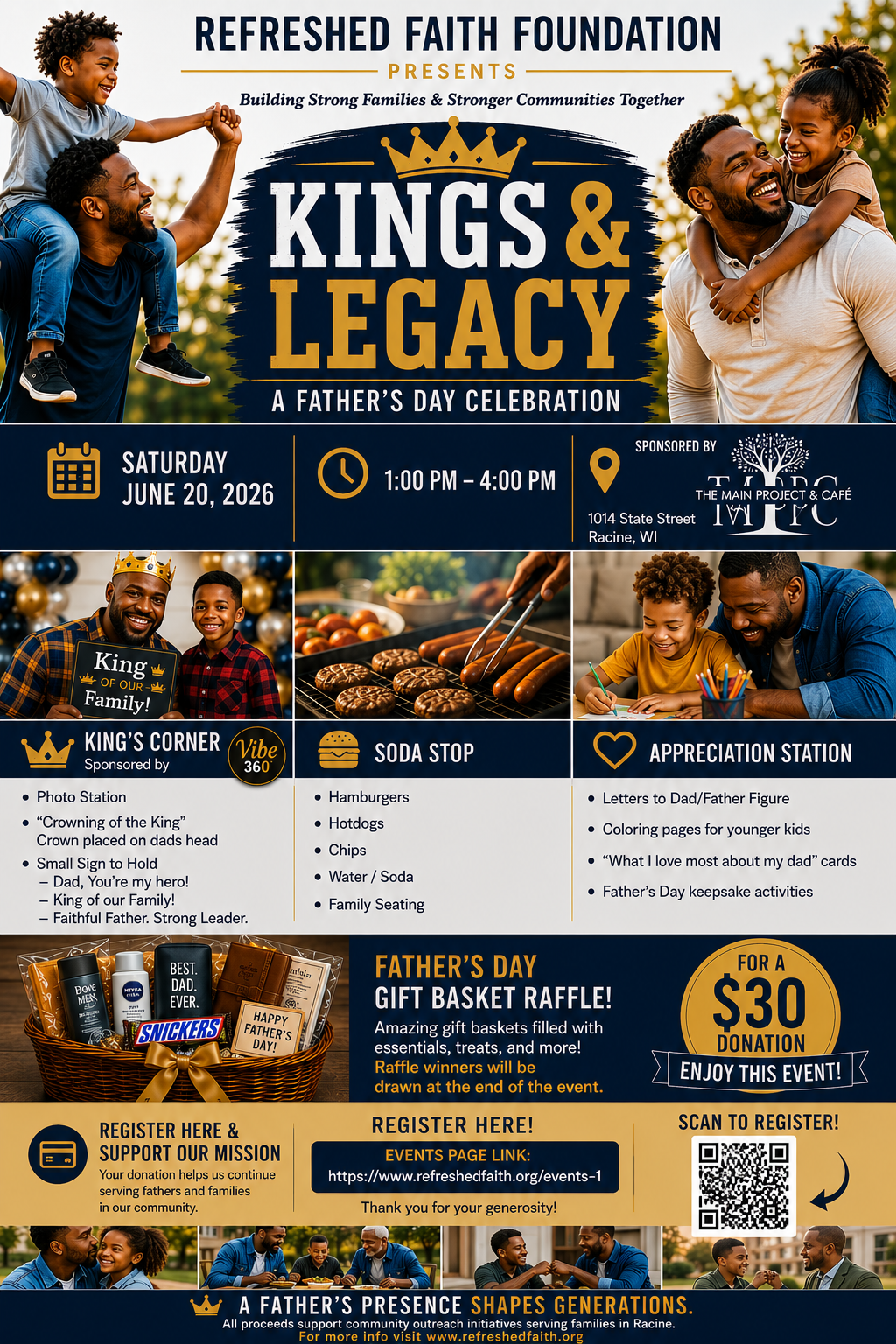 King & Legacy - Father’s Day Event 