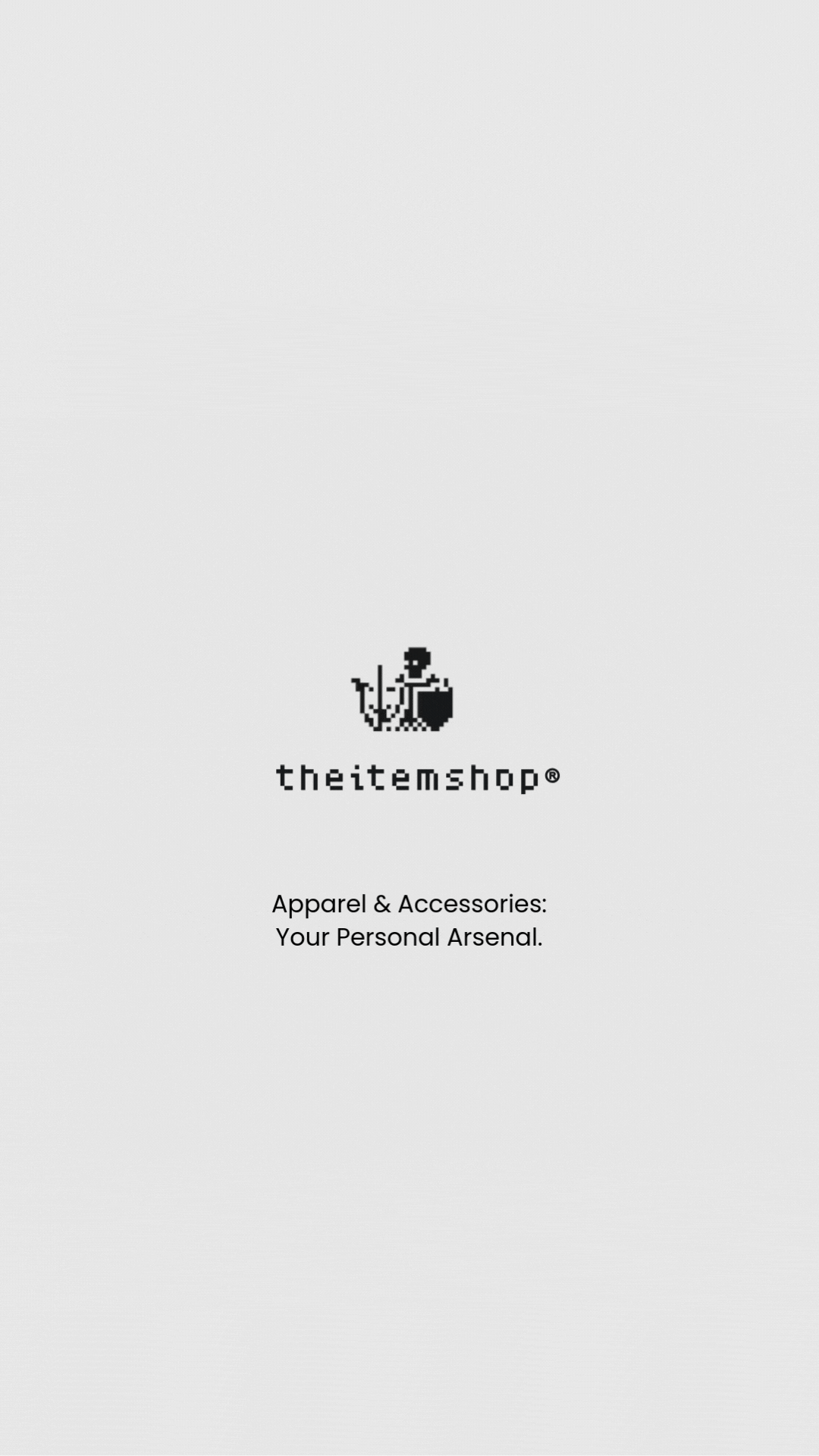 シンプルなロゴとテキストが表示された白背景の画像。