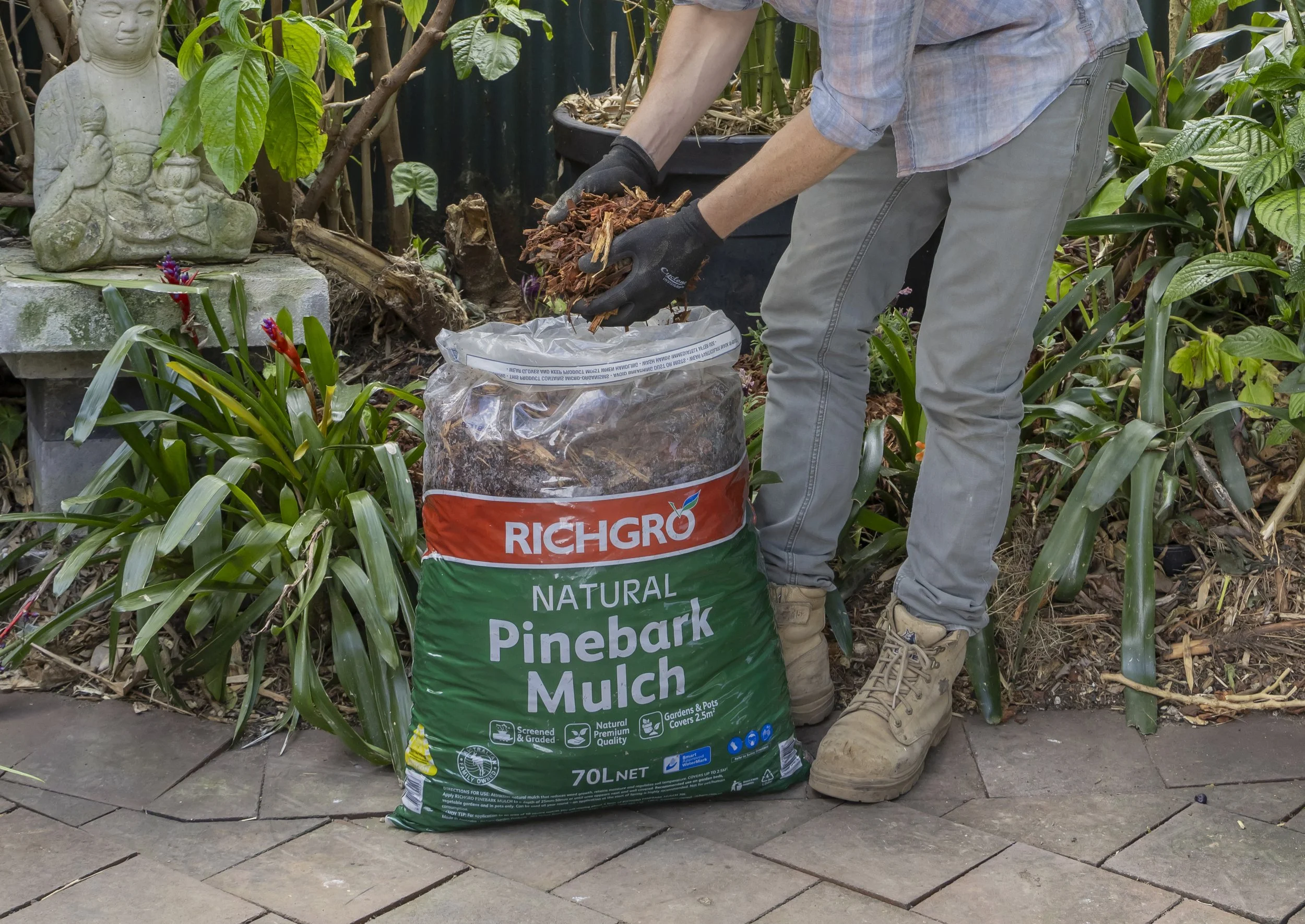 Richgro Natural Pinebark Mulch