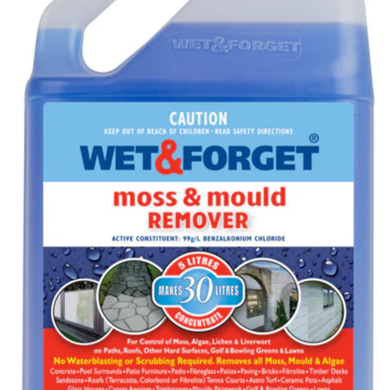 Wet &amp; Forget 5L 