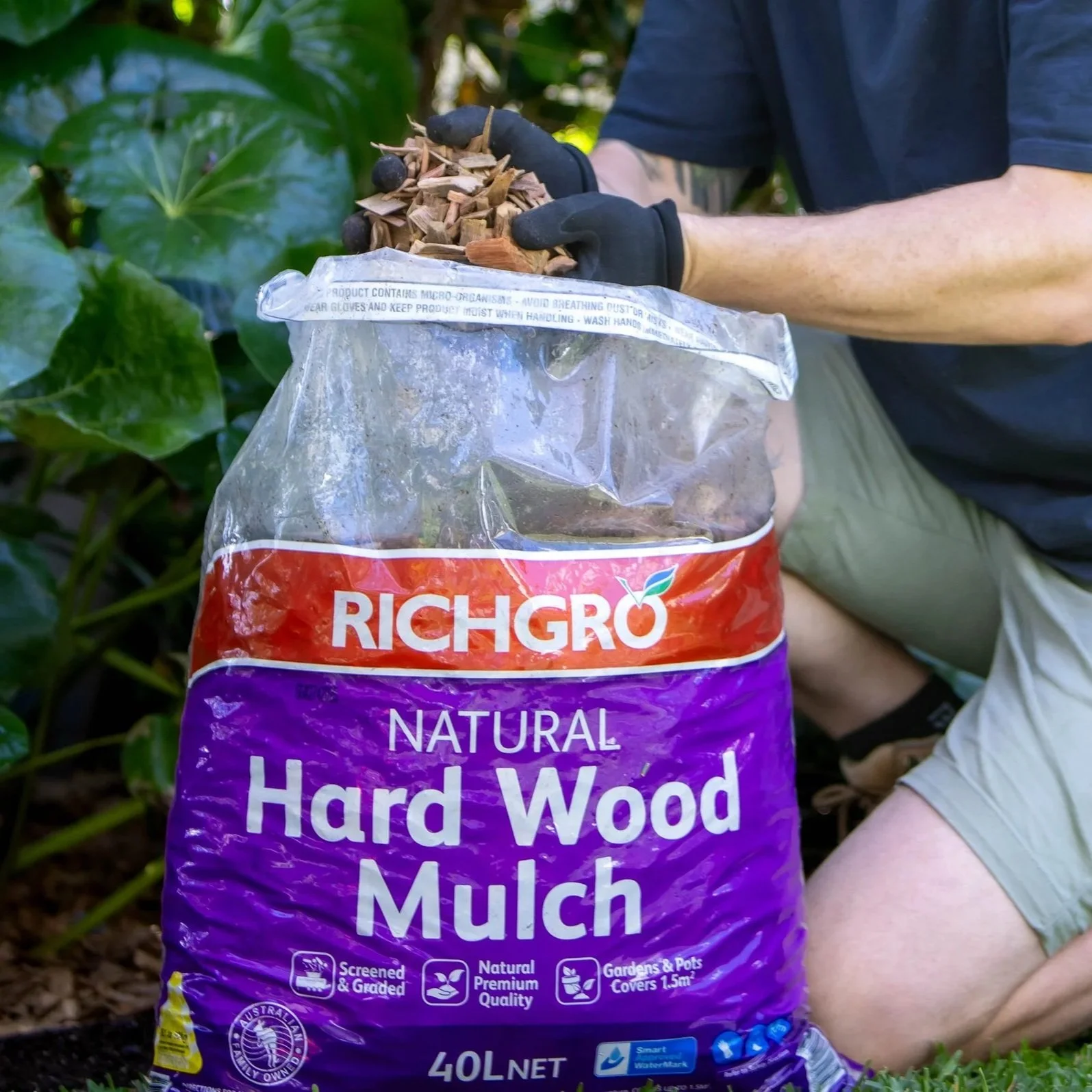 Richgro Natural Hardwood Mulch