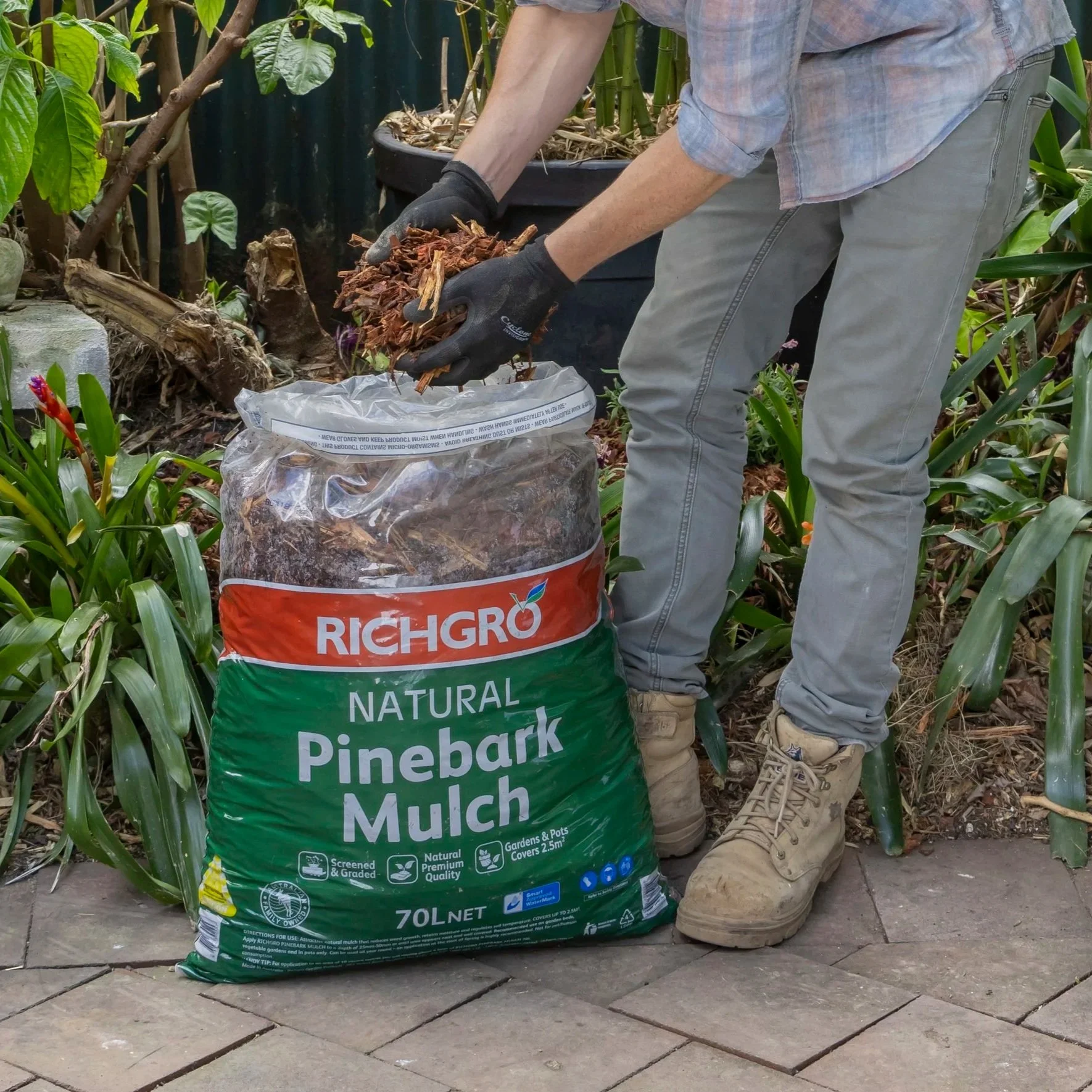Richgro Natural Pinebark Mulch