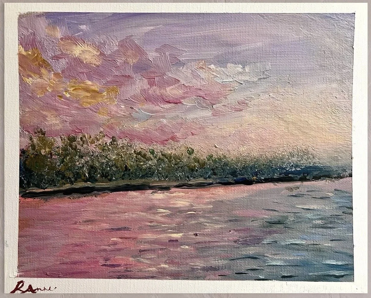 'Sunsets Calm' by Rochelle Anne 2025