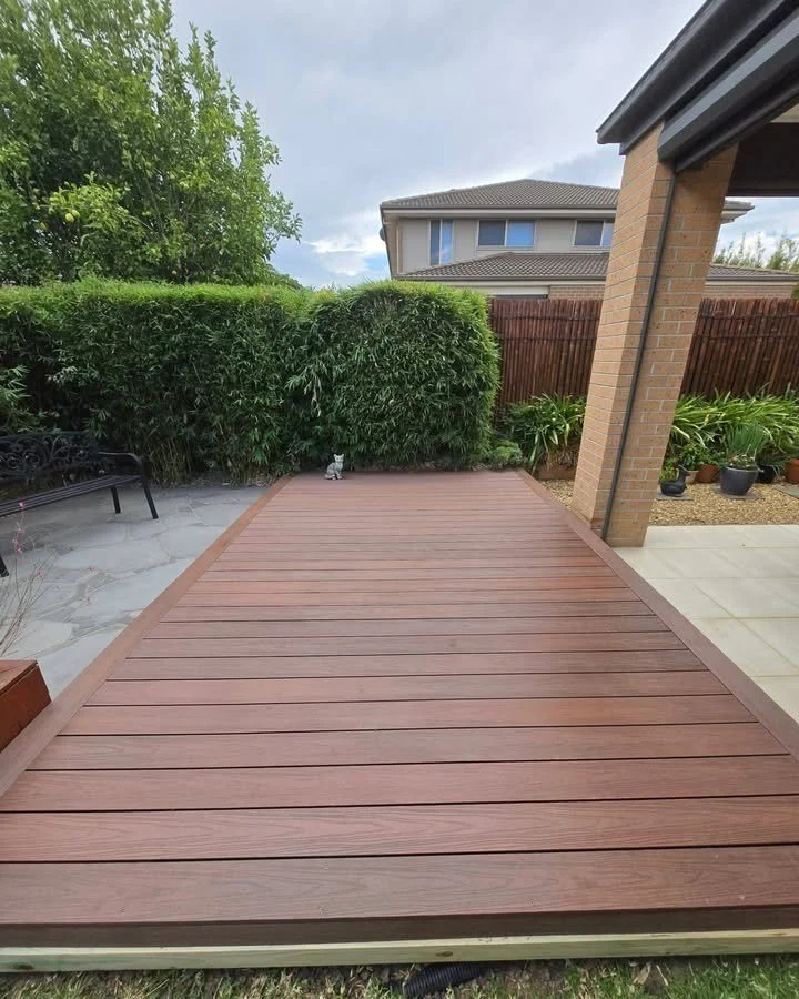 Ekodeck composite deck replacement in Berwick